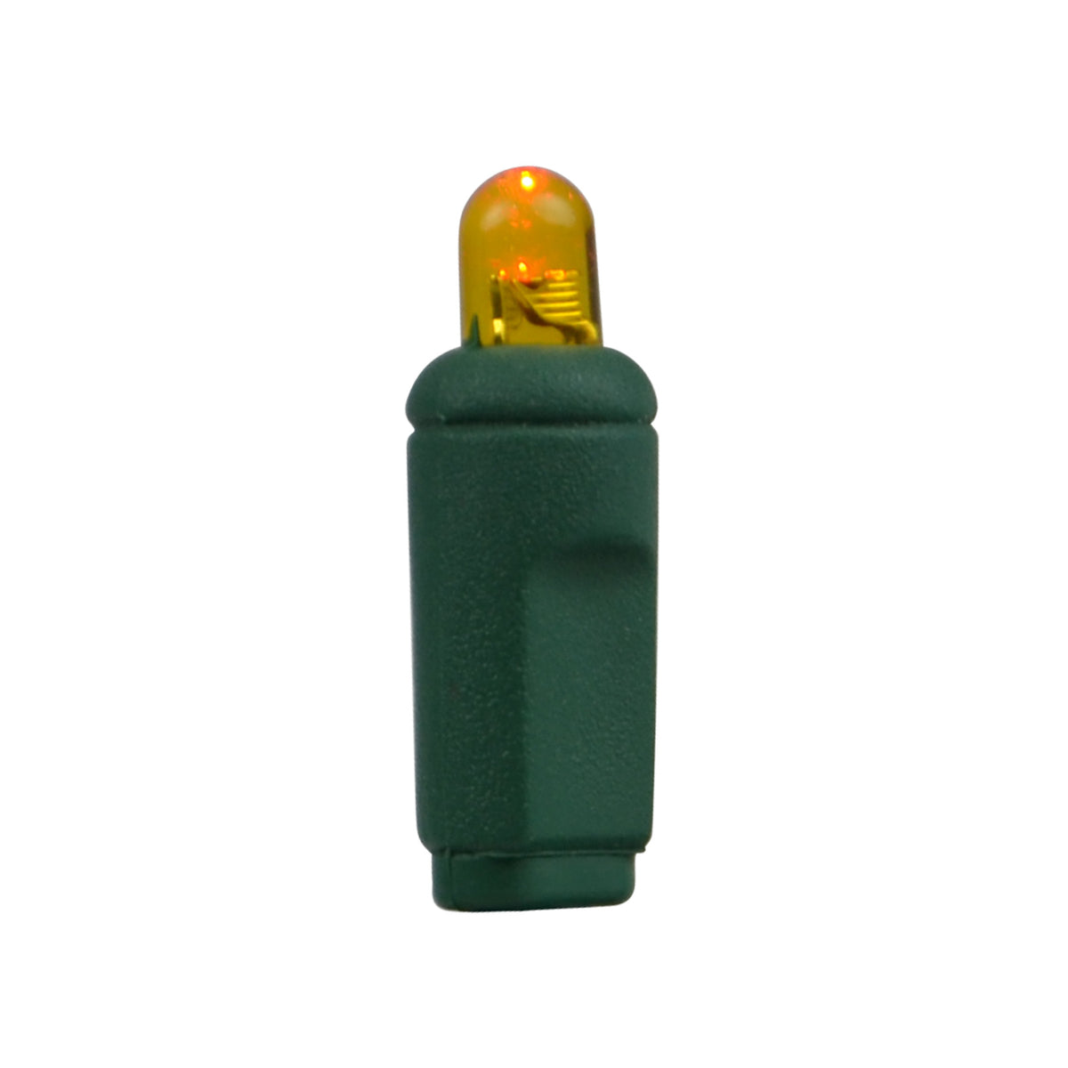5MM Convex 50L Lights - 6" Spacing - Green Cord (Balled)