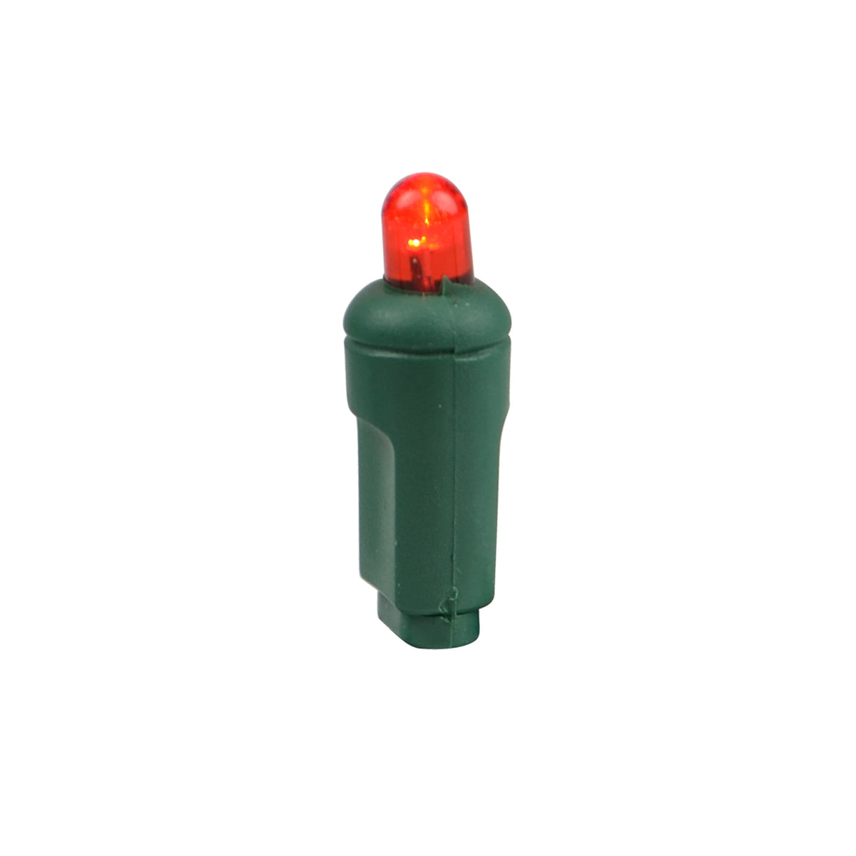 5MM Convex 50L Lights - 6" Spacing - Green Cord (Balled)