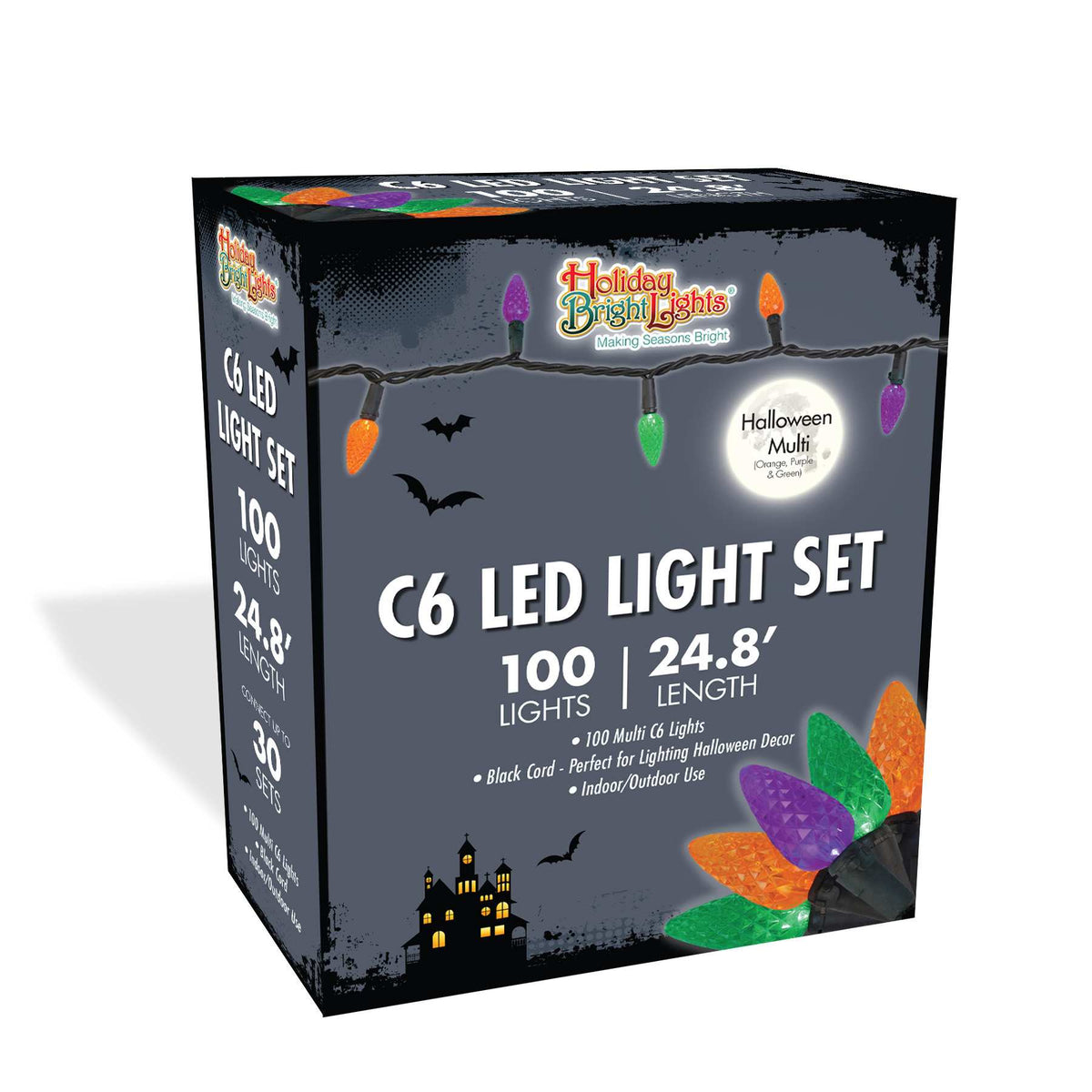 C6 100L 3" Spacing Lights (Retail Box)