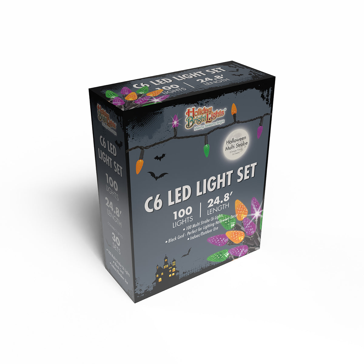 C6 100L 3" Spacing Lights (Retail Box)
