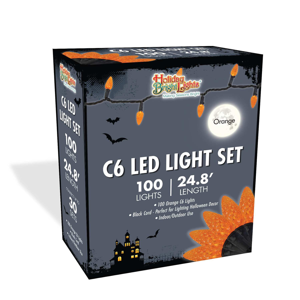 C6 100L 3" Spacing Lights (Retail Box)