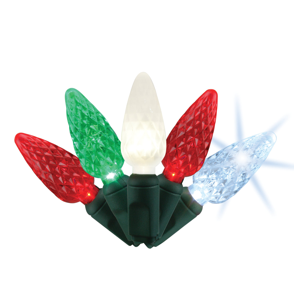C6 50L 6" Spacing Comercial Lights (Retail Box)