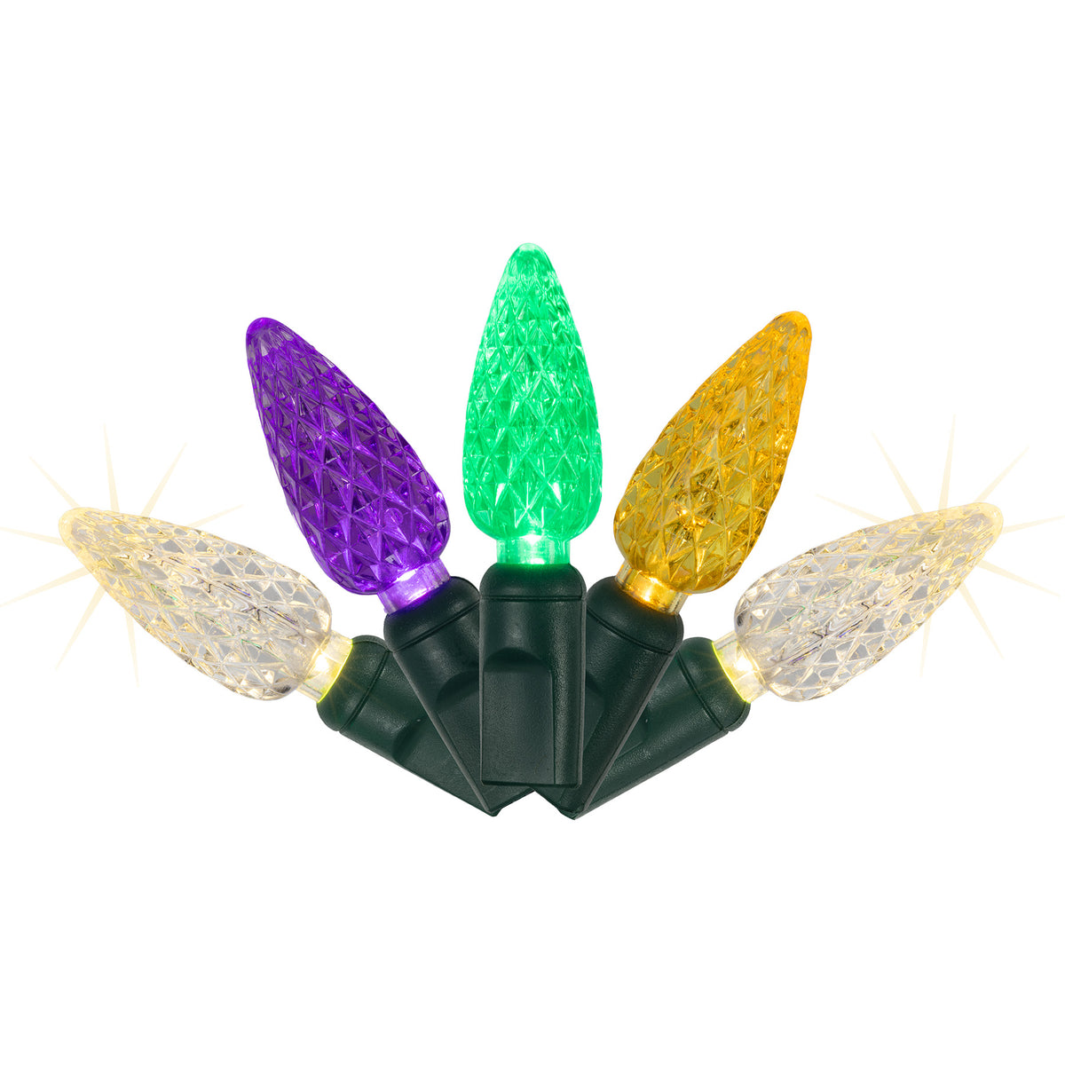 C6 50L 6" Spacing Lights (Polybag)