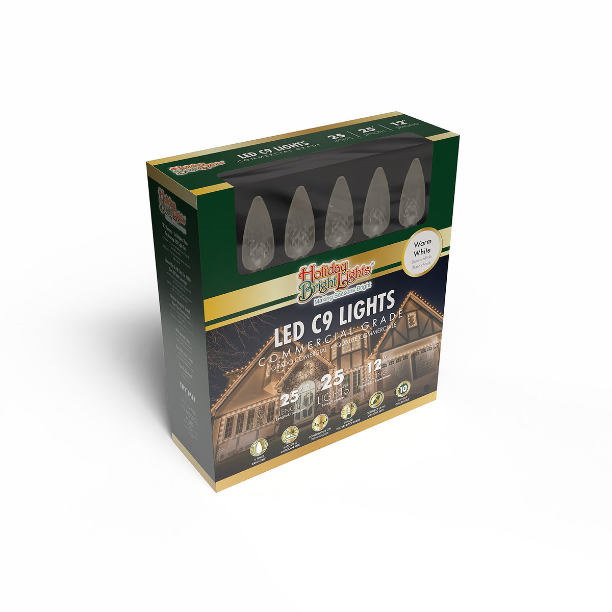 C9 25L 12" Spacing Lights (Retail Box)