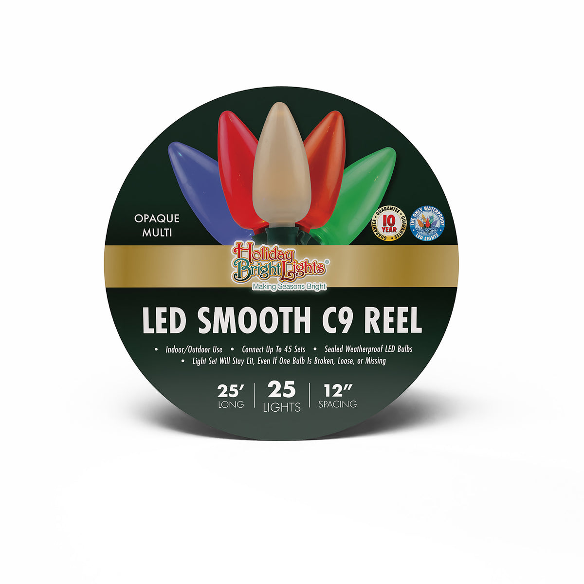 C9 25L 12" Spacing Lights (Reel)