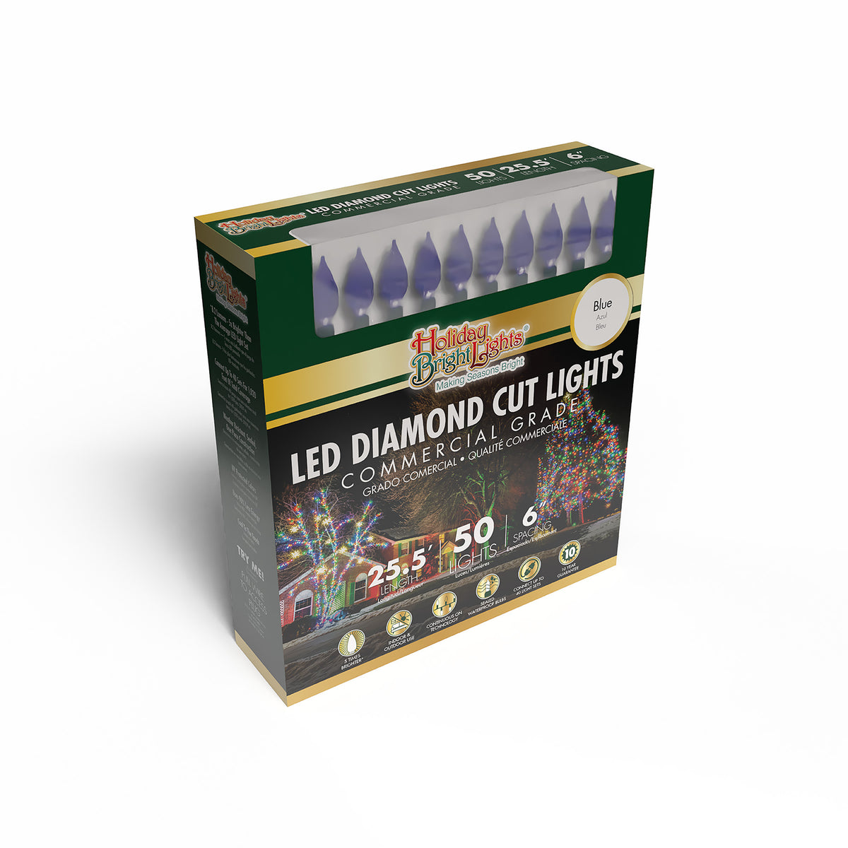 C6 Diamond Cut 50L Lights (Retail Box)