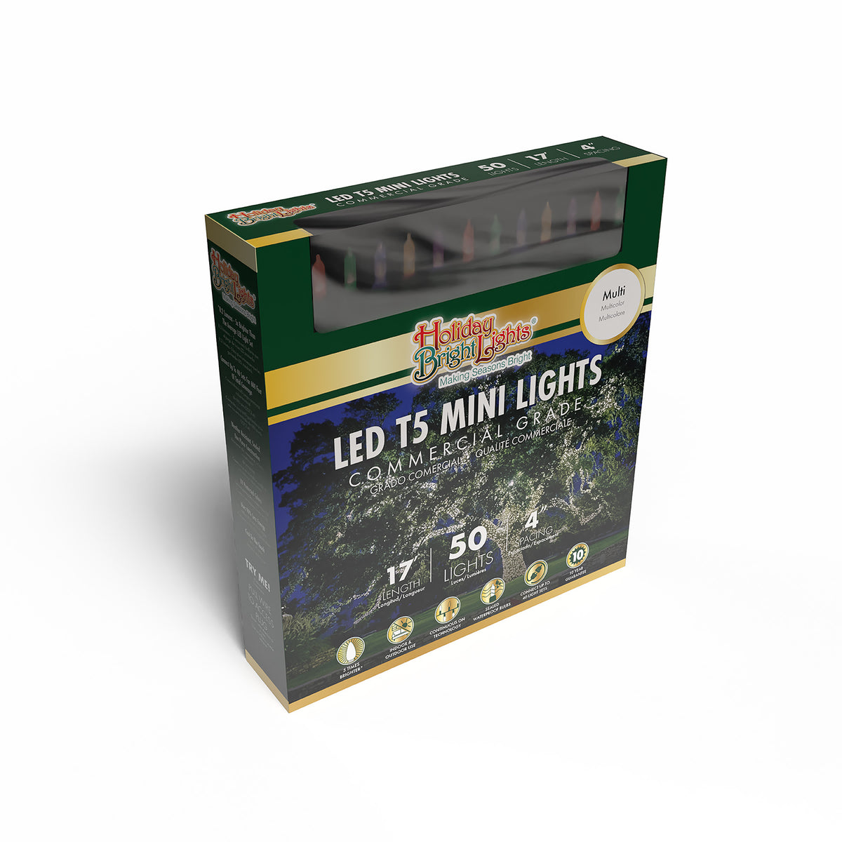T5 50L 4" Spacing Commercial Light Set (Retail Box)