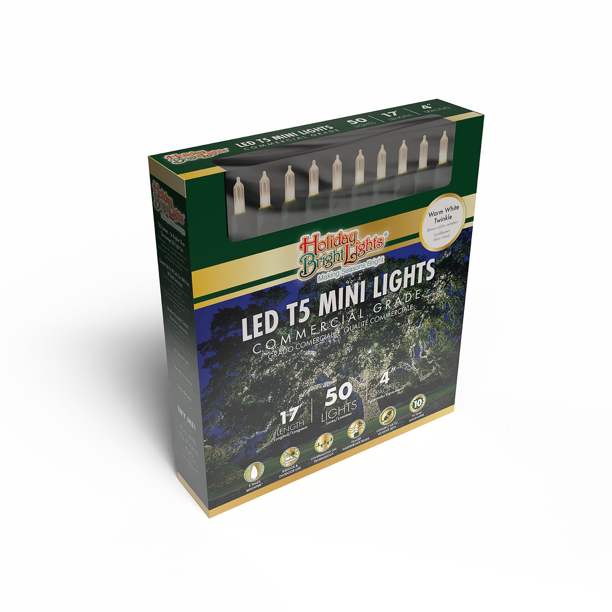 T5 50L 4" Spacing Commercial Light Set (Retail Box)