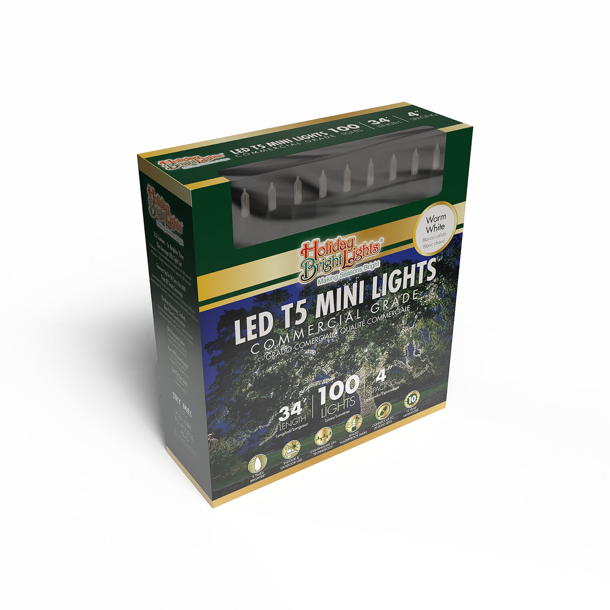 T5 100L 4" Spacing Commercial Light Set (Retail Box)