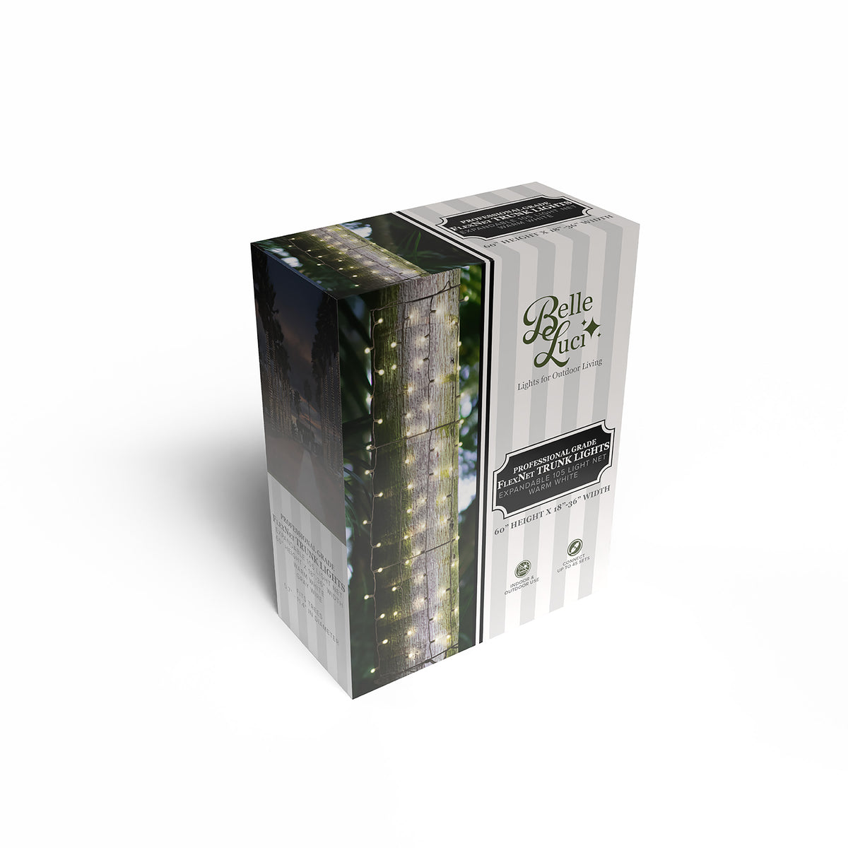 5MM 105L Tree Trunk Net Lights (Retail Box)