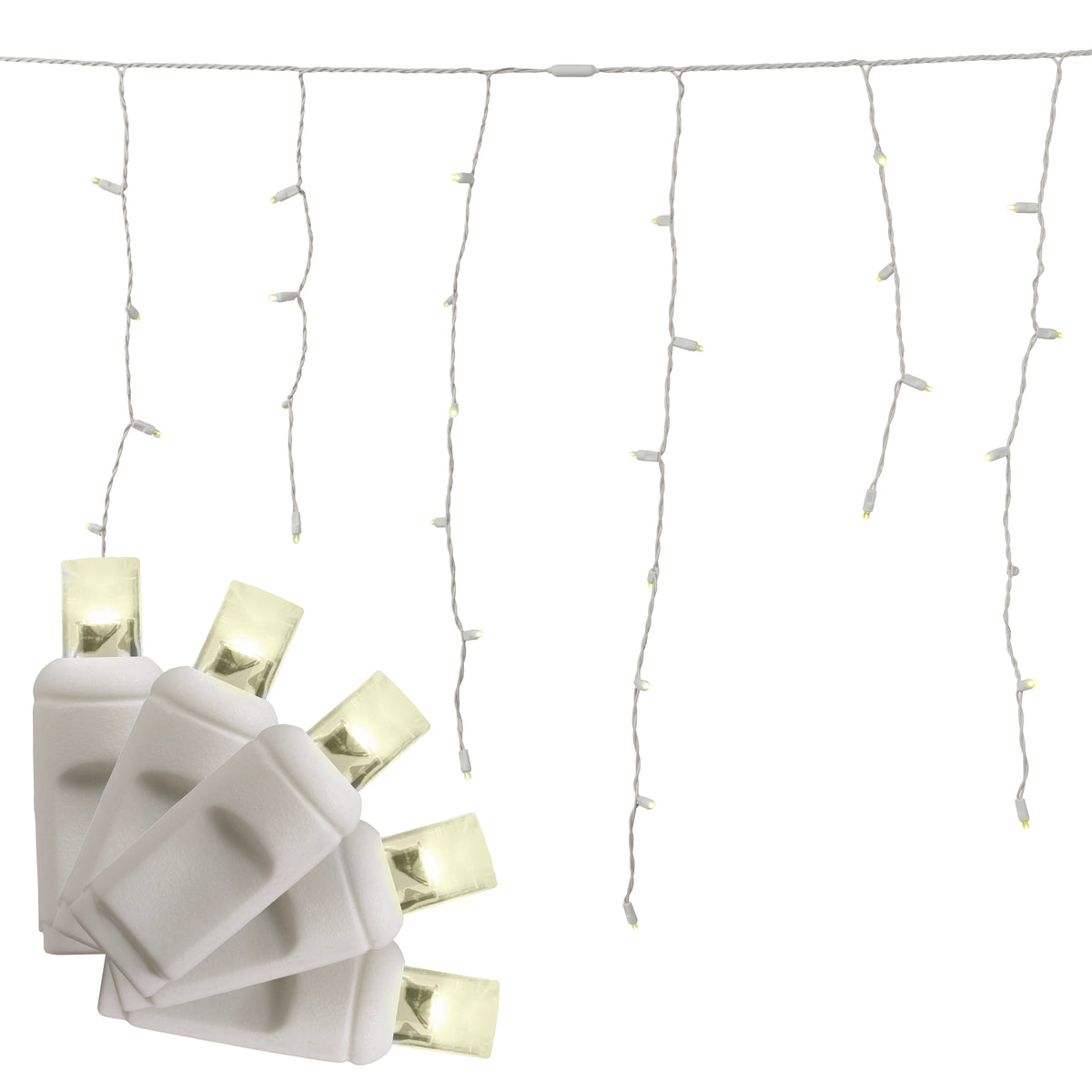 5MM 100L Icicle Lights (Polybag)