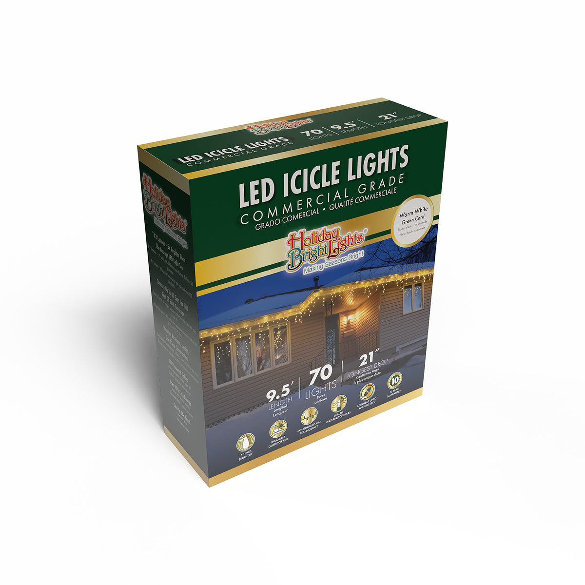 T5 70L Icicle Lights (Retail Box)