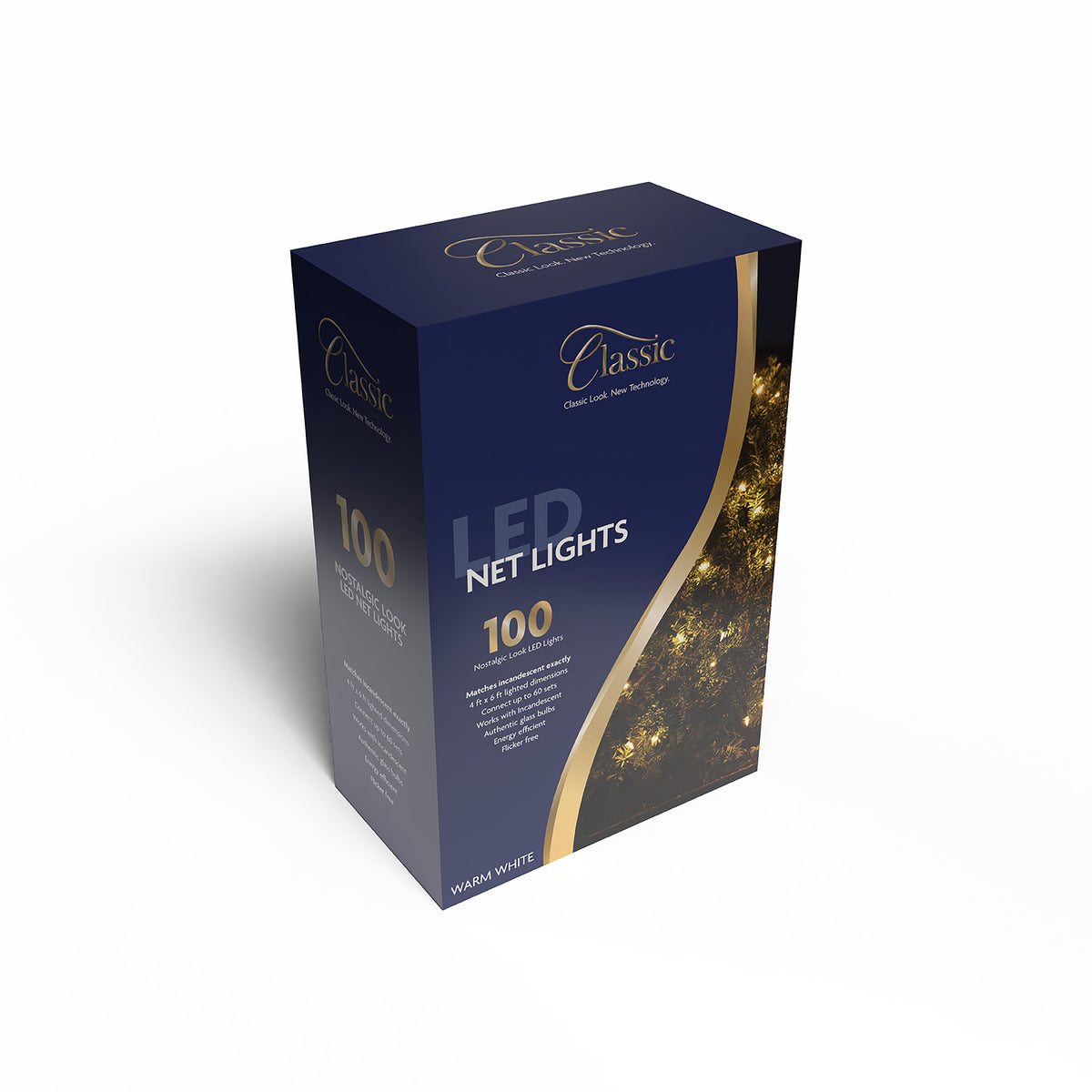 T5 100L Classic Net Lights (Retail Box)