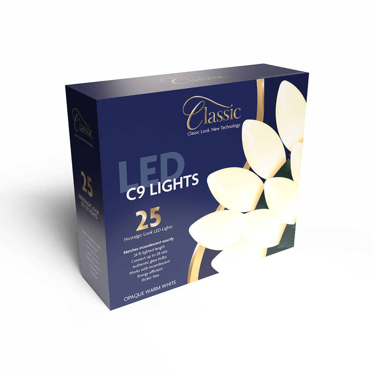 C9 25L 12" Spacing Classic Lights (Retail Box)