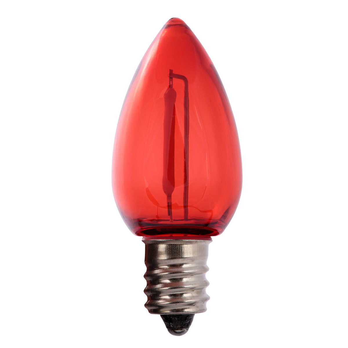 C7 Smooth Transparent Classic Replacement Bulbs (4/PK)