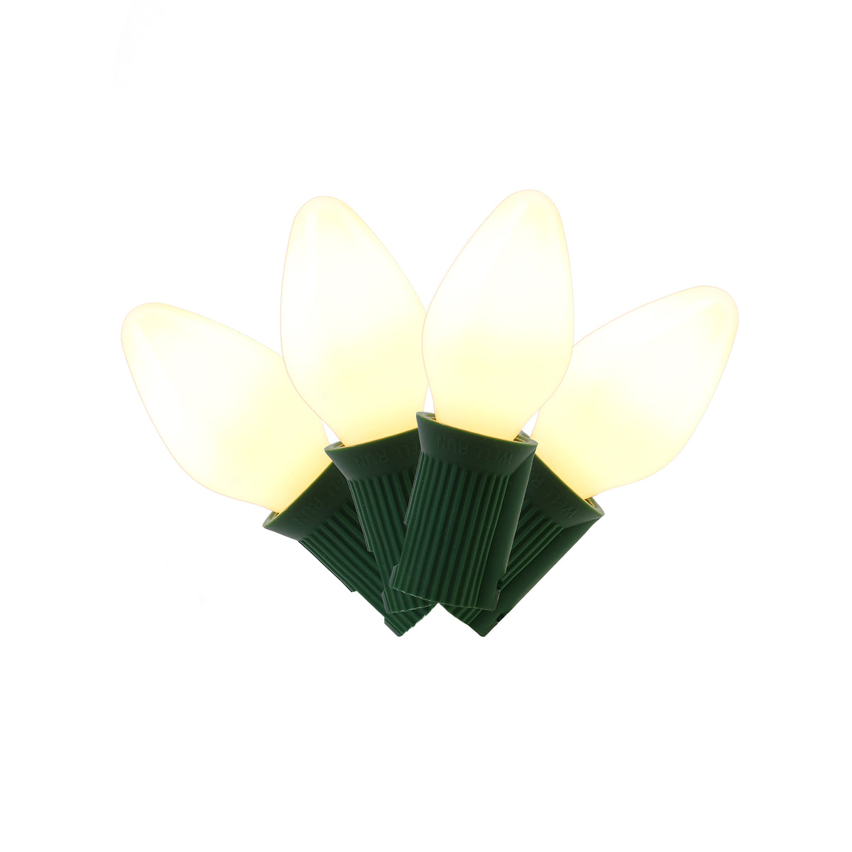 C7 Smooth Opaque Classic Replacement Bulbs (4/PK)