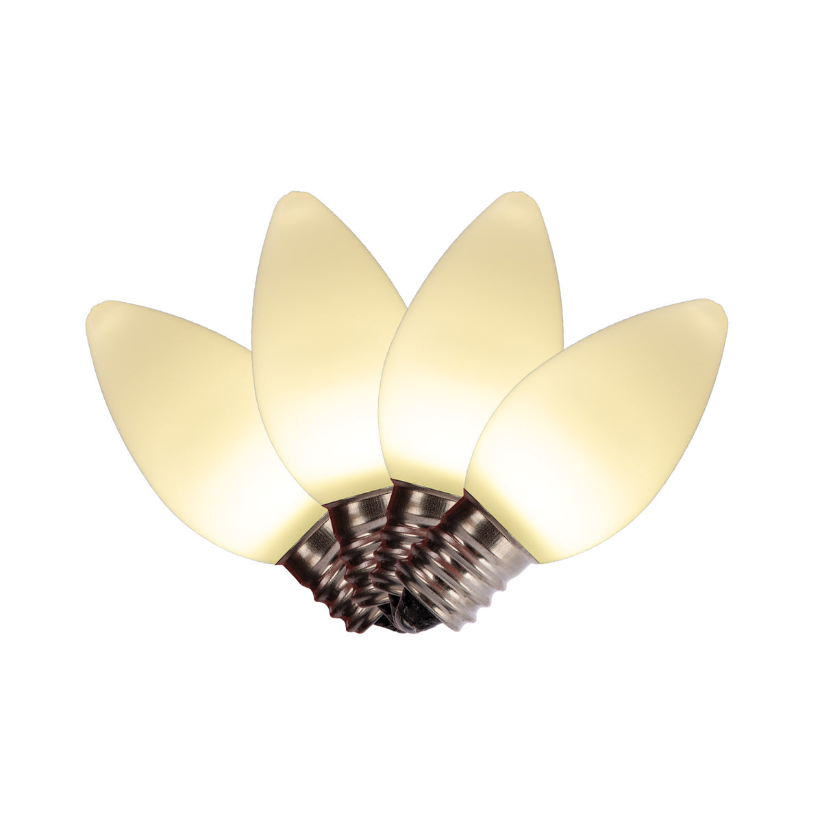 C7 Smooth Opaque Classic Replacement Bulbs (4/PK)