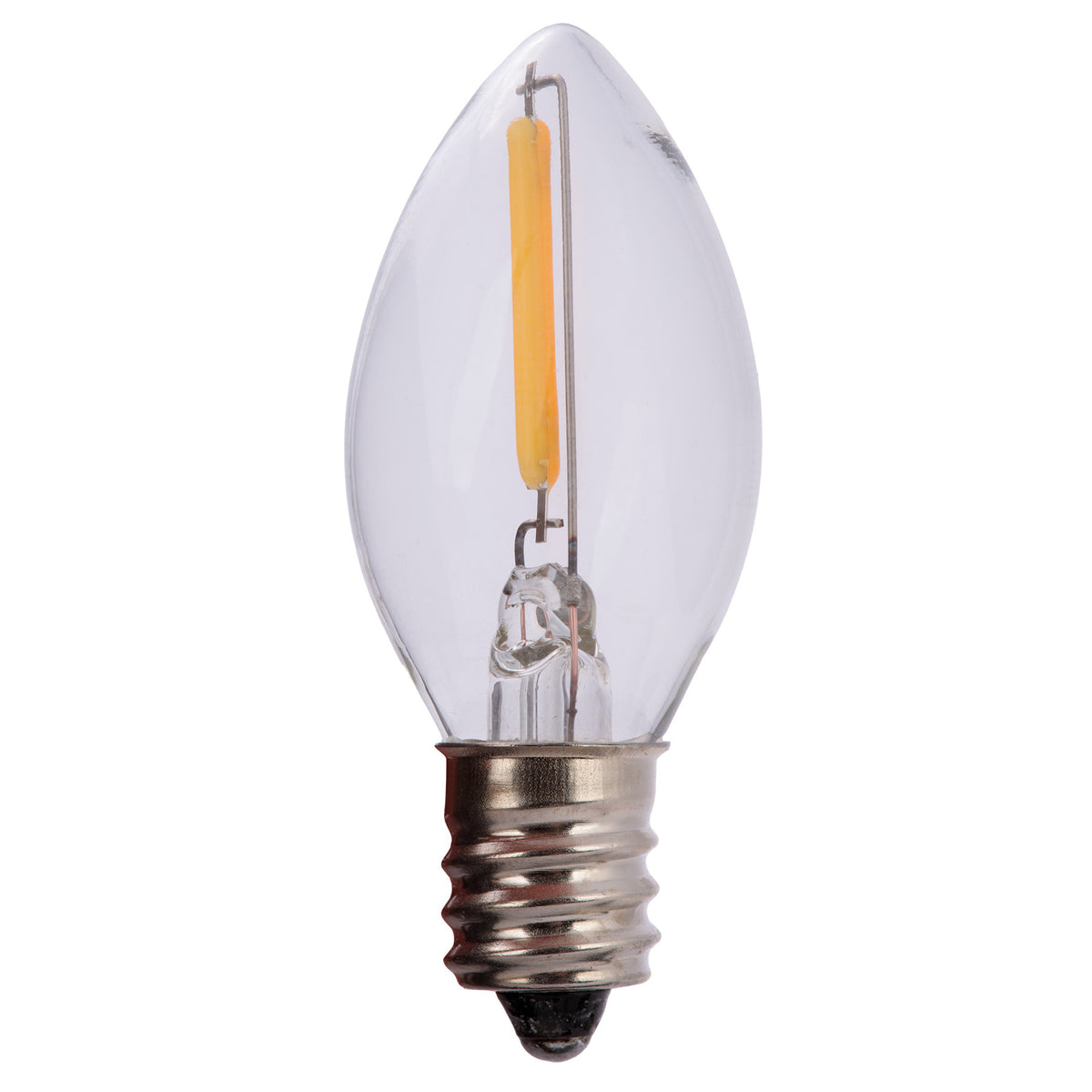C7 Smooth Transparent Classic Replacement Bulbs (4/PK)