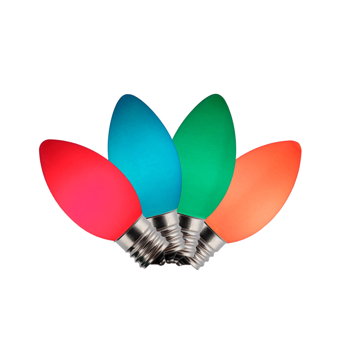 C9 Smooth Opaque Classic Replacement Bulbs (4/PK)
