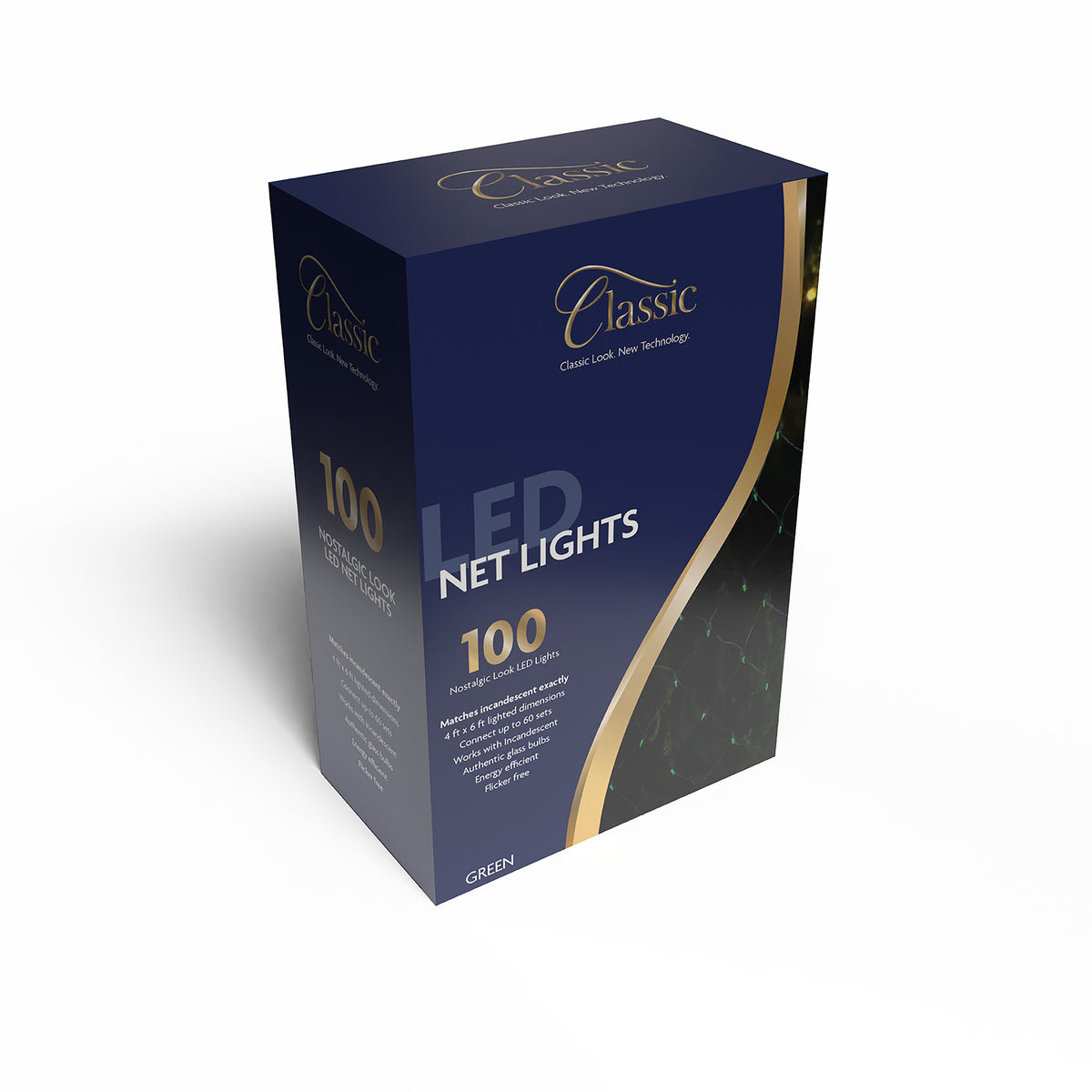 T5 100L Classic Net Lights (Retail Box)