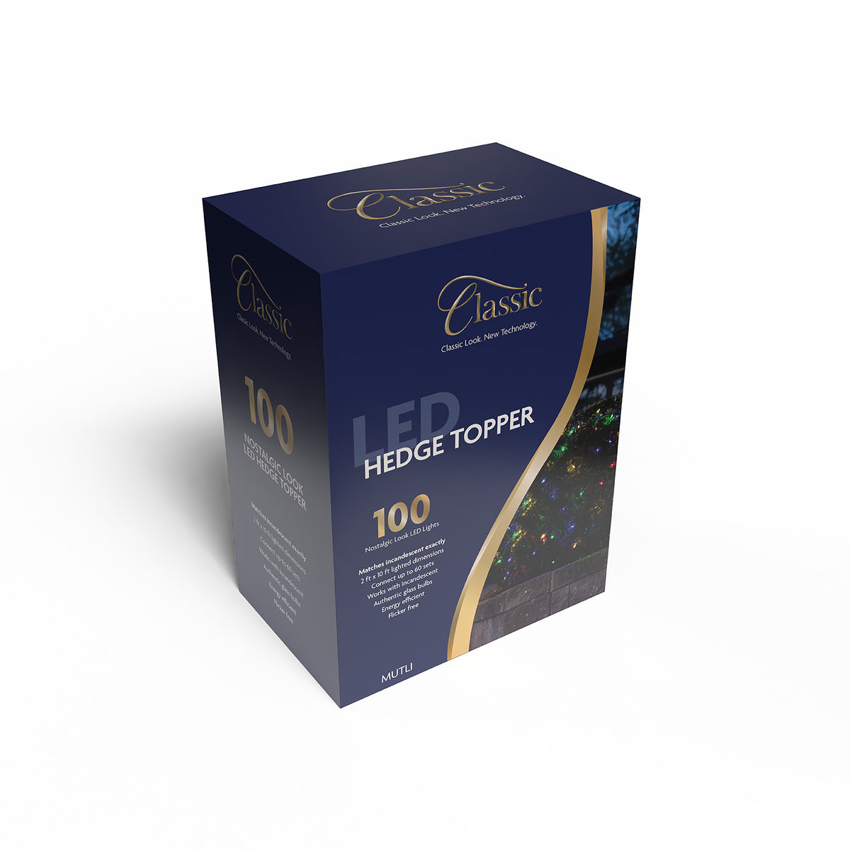 T5 100L Hedge Topper Net Lights (Retail Box)