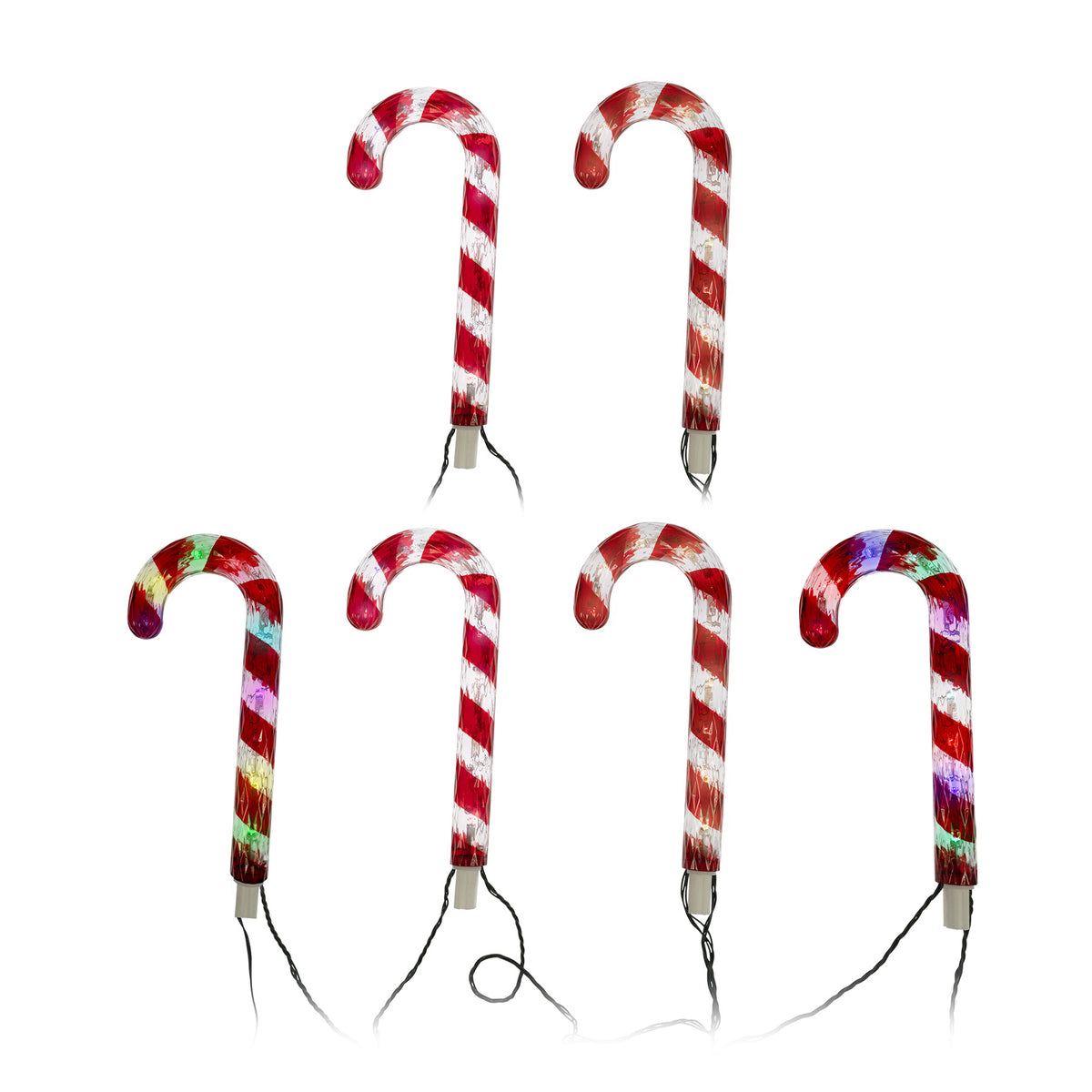 Brilliant Candy Cane Pathway Lights (Retail Box)