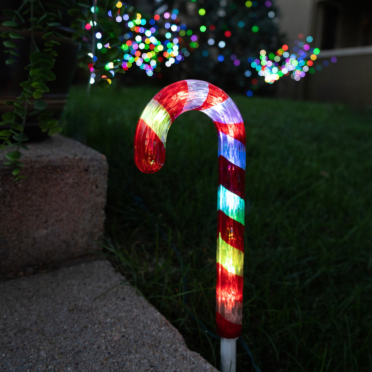 Brilliant Candy Cane Pathway Lights (Retail Box)