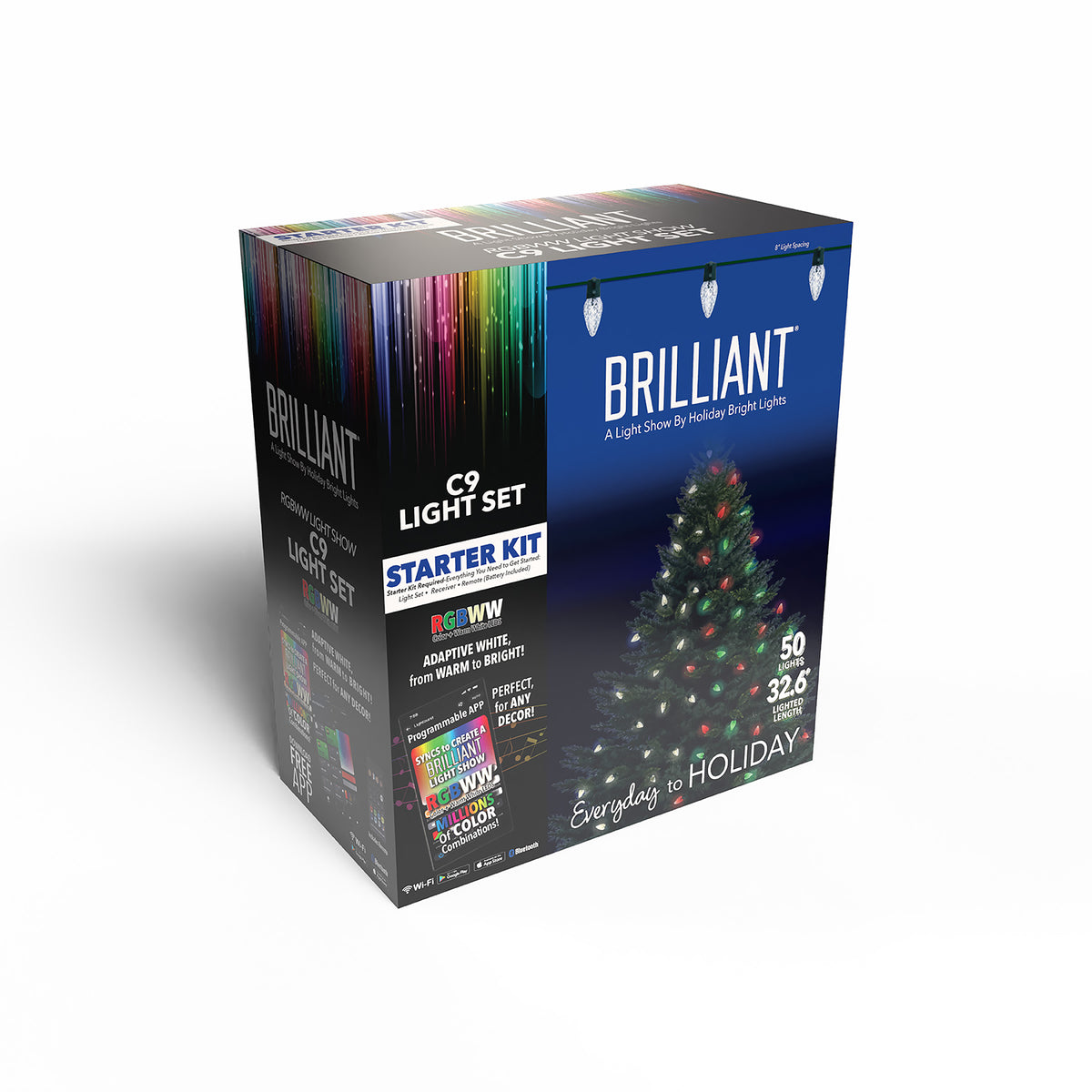 C9 Brillant 50L Starter Lights (Retail Box)