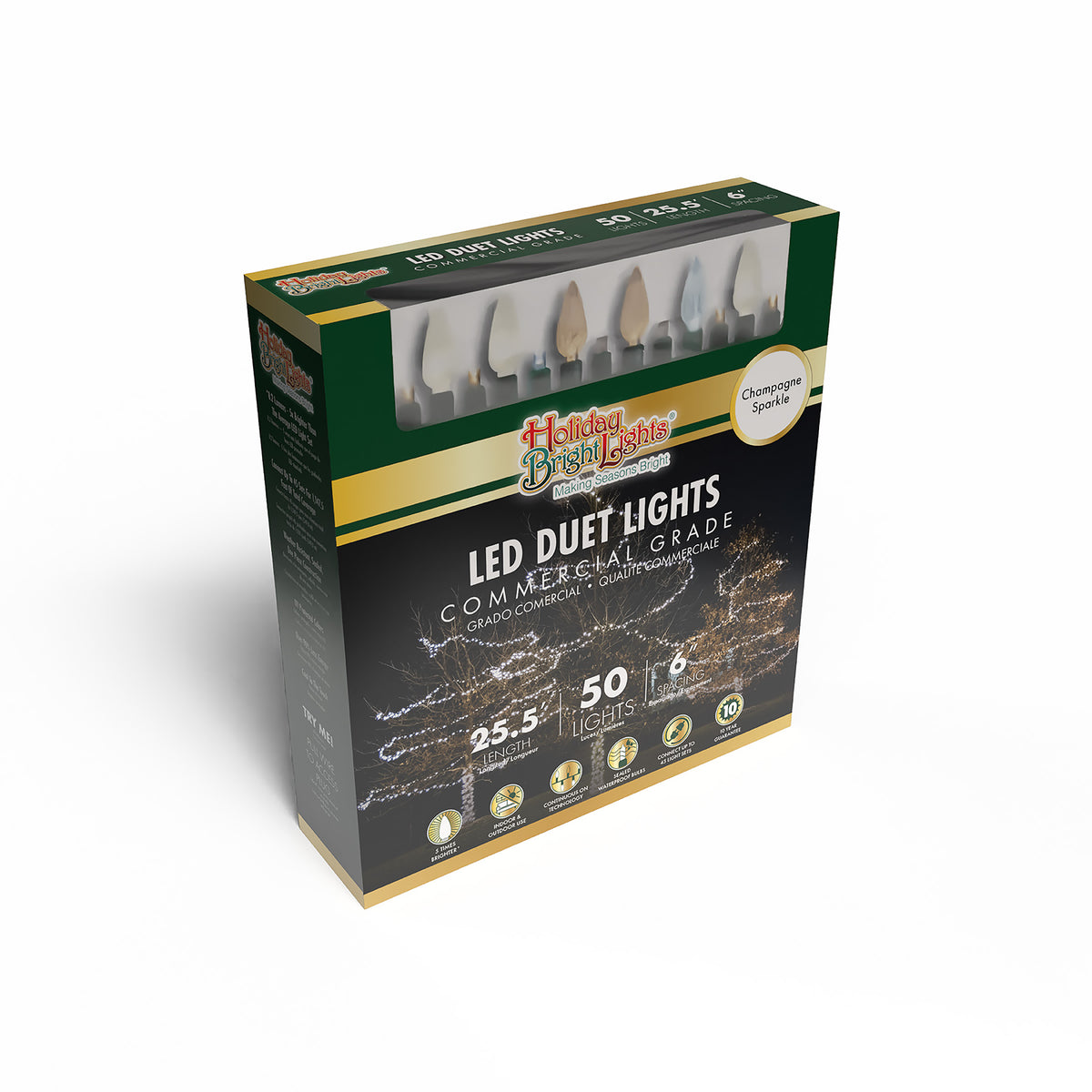 C6/5MM Duet 50L Lights (Retail Box)