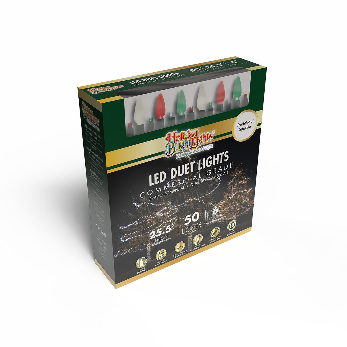 C6/5MM Duet 50L Lights (Retail Box)