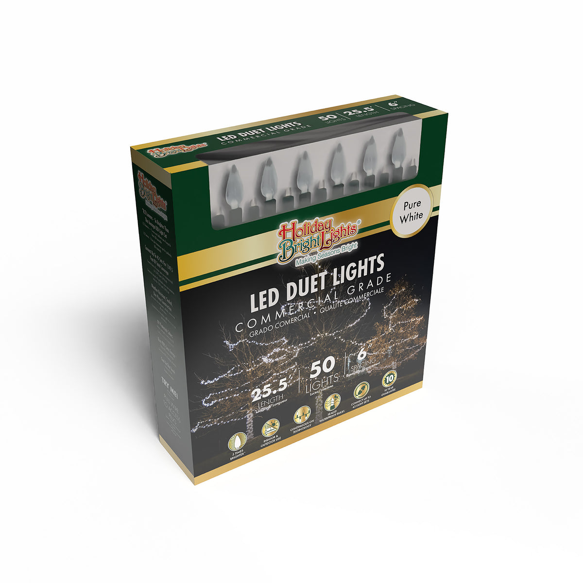 C6/5MM Duet 50L Lights (Retail Box)