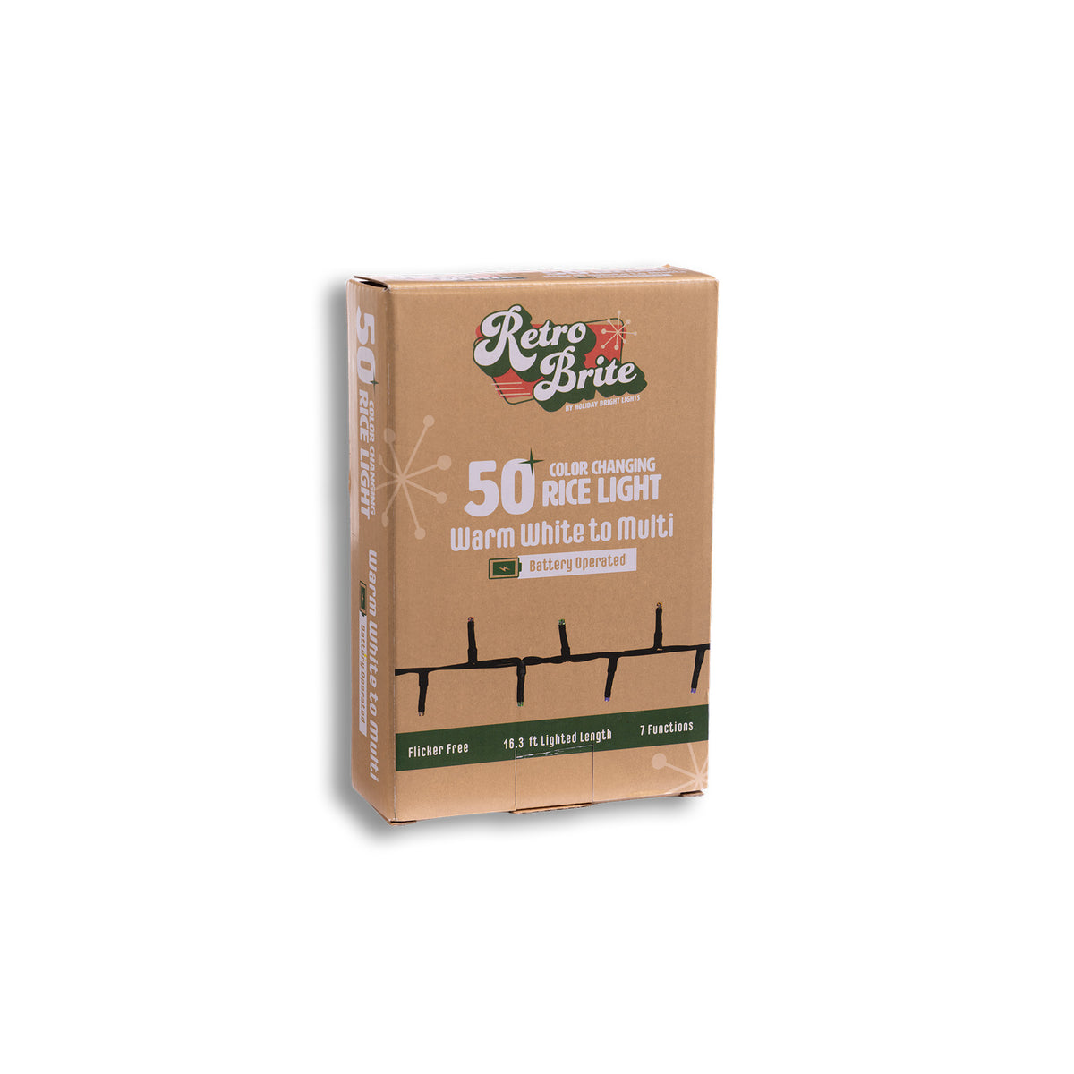 3MM Rice 50L Battery Operated Lights (Retail Box)