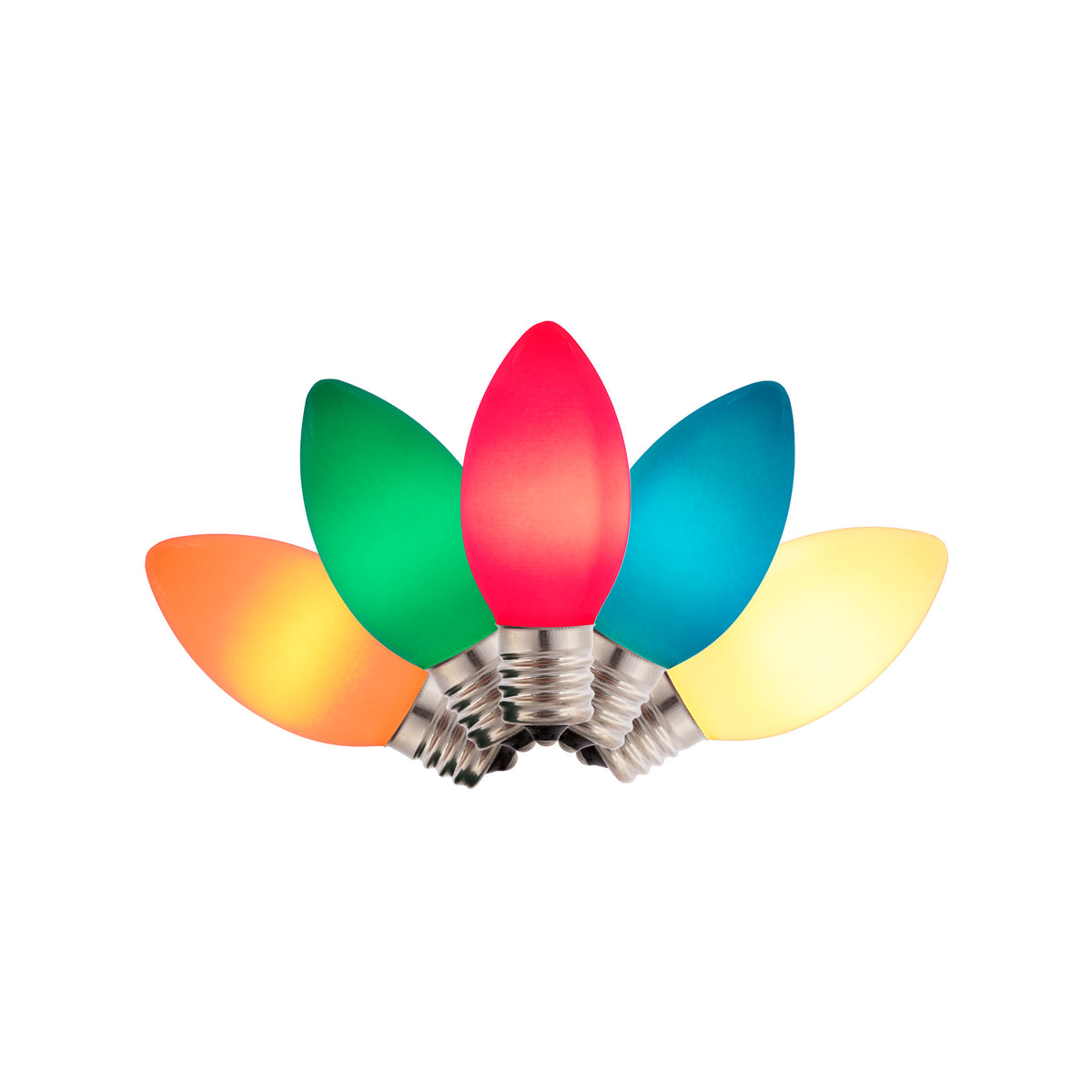C9 Smooth Opaque Retro Brite Replacement Bulbs (5/PK)
