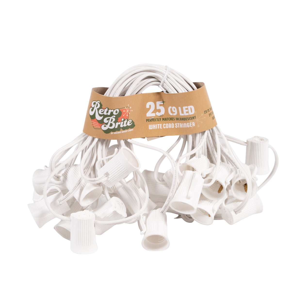 C9 Socket Stringer - White