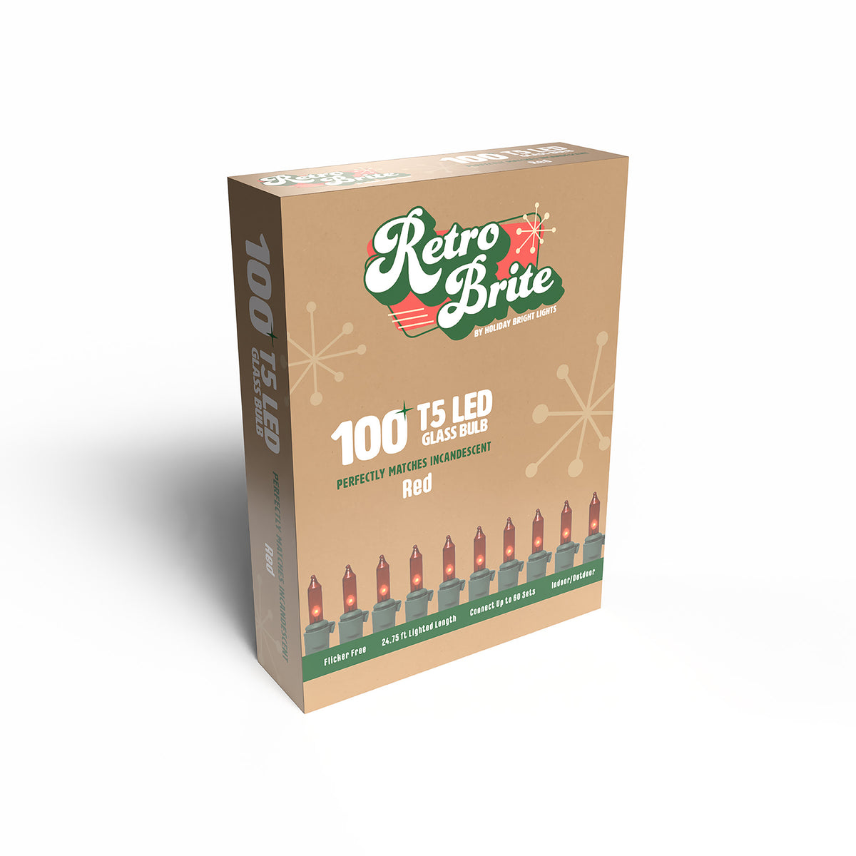 T5 100L 3" Spacing Retro Brite Light Set (Retail Box)