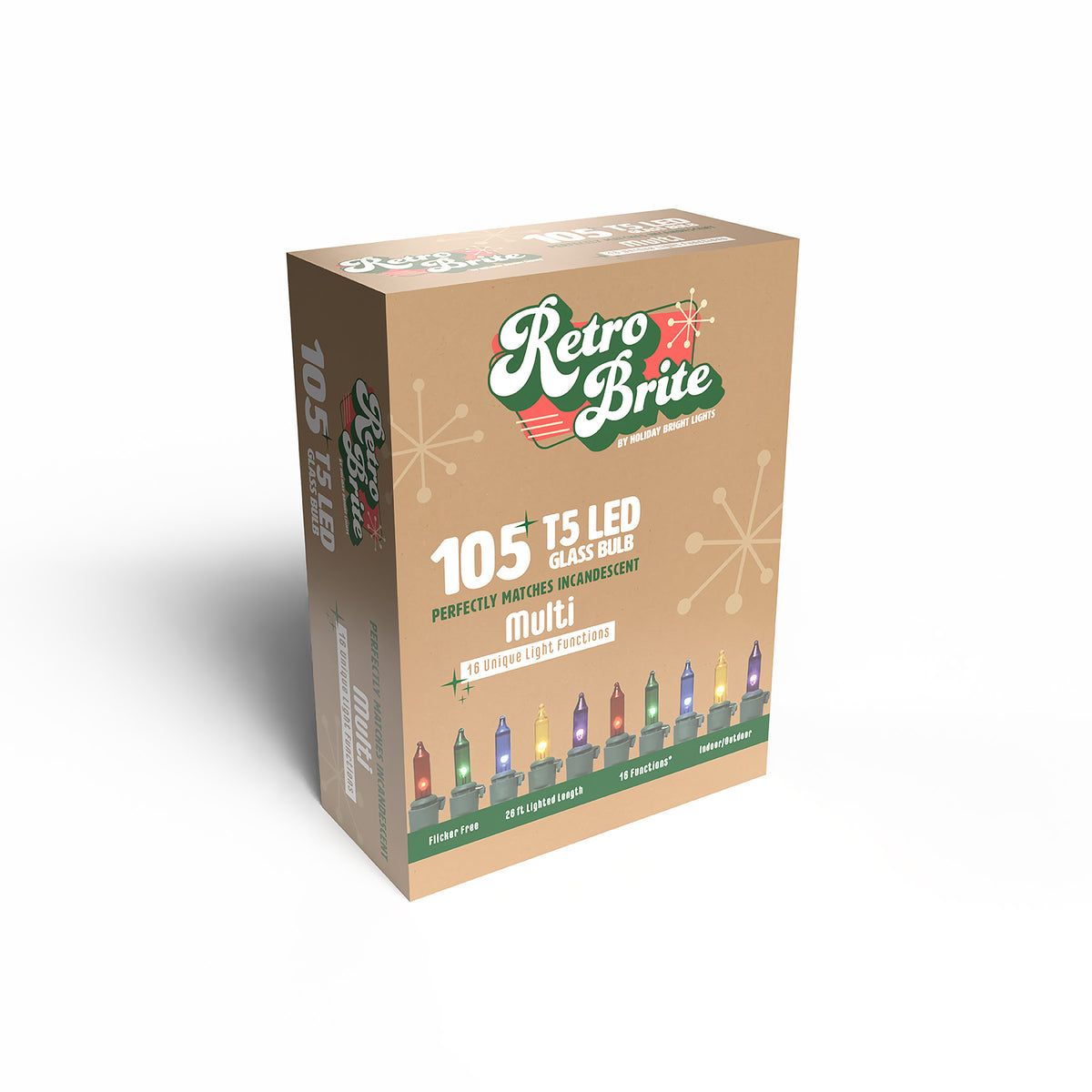 T5 105L 3" Spacing Retro Brite Light Set (Retail Box)