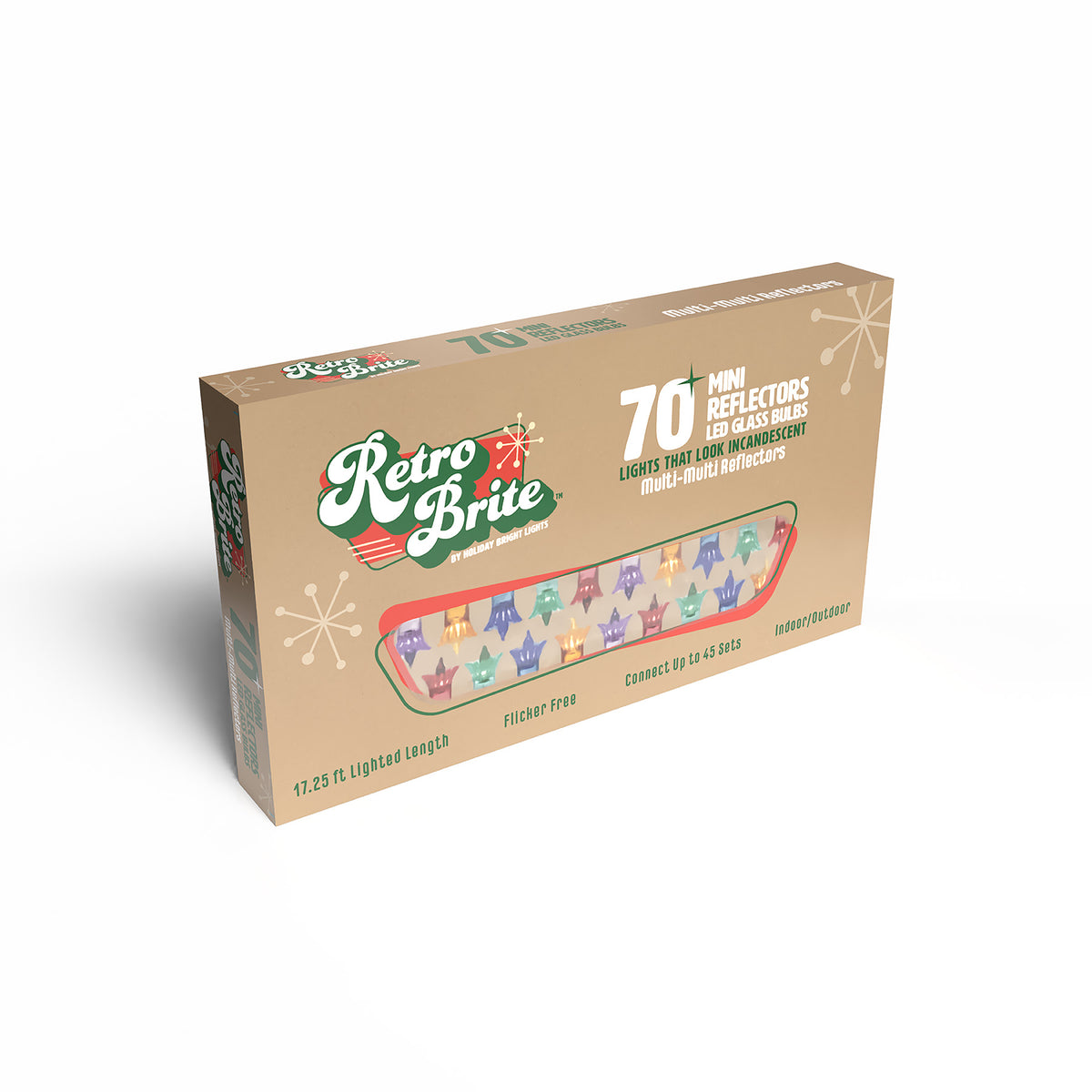 T5 70L Glass Retro Brite Light Set w/ Reflectors (Retail Box)