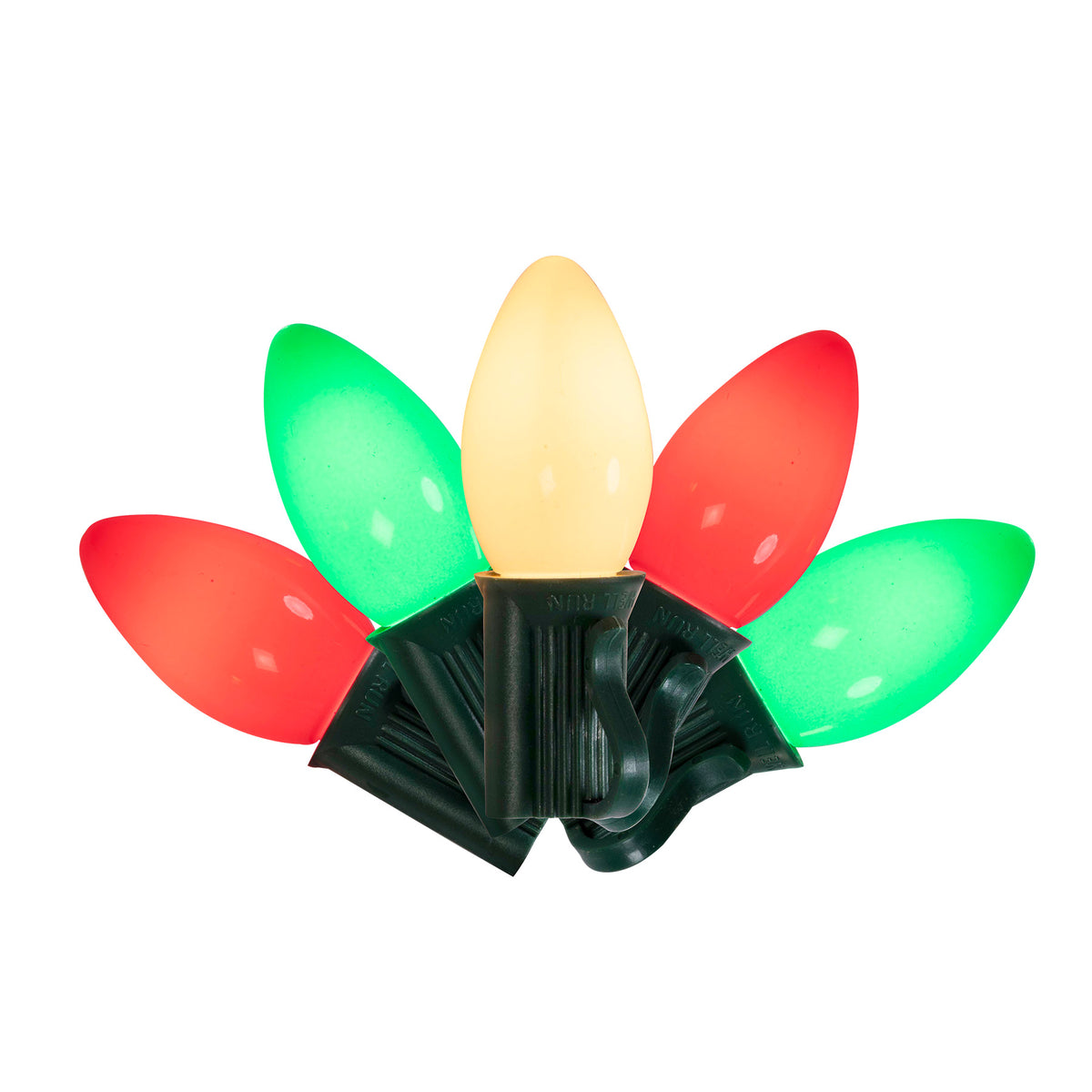 C9 25L 12" Spacing Glass Retro Brite Lights (Retail Box)