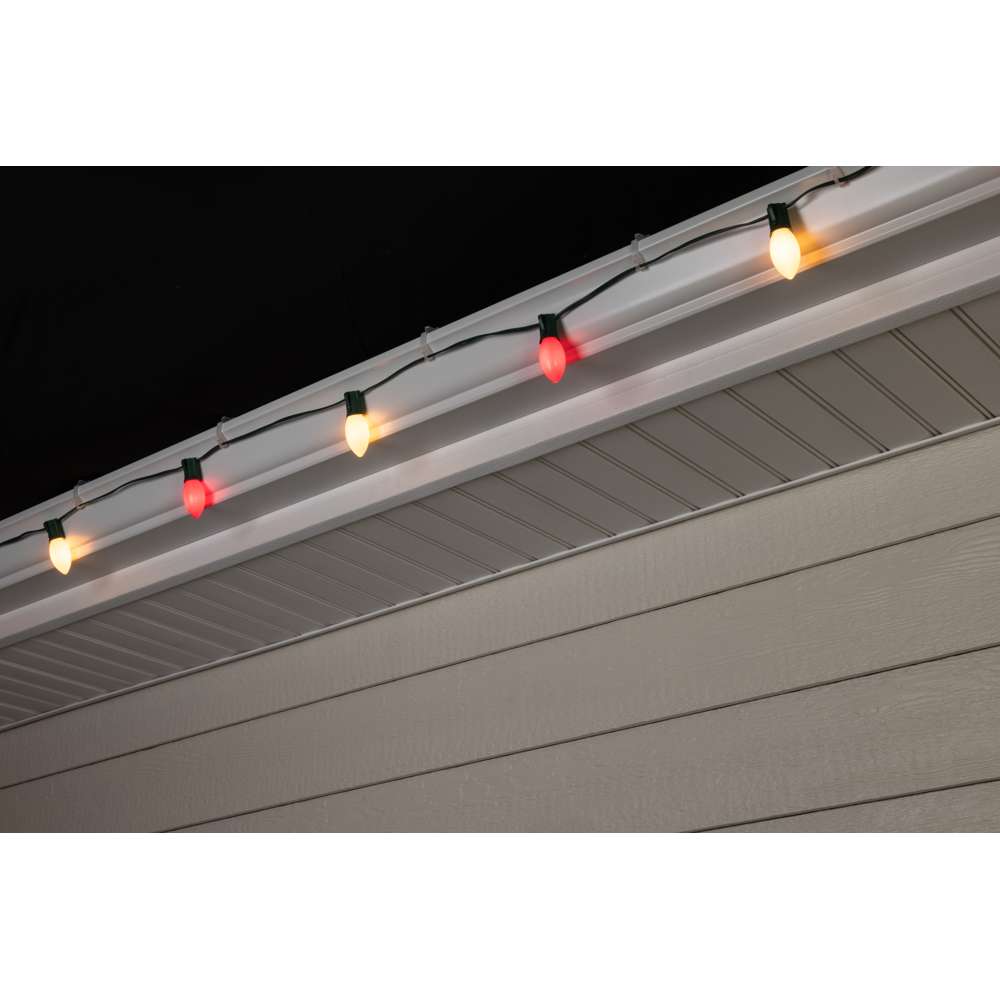 C9 25L 12" Spacing Glass Retro Brite Lights (Retail Box)