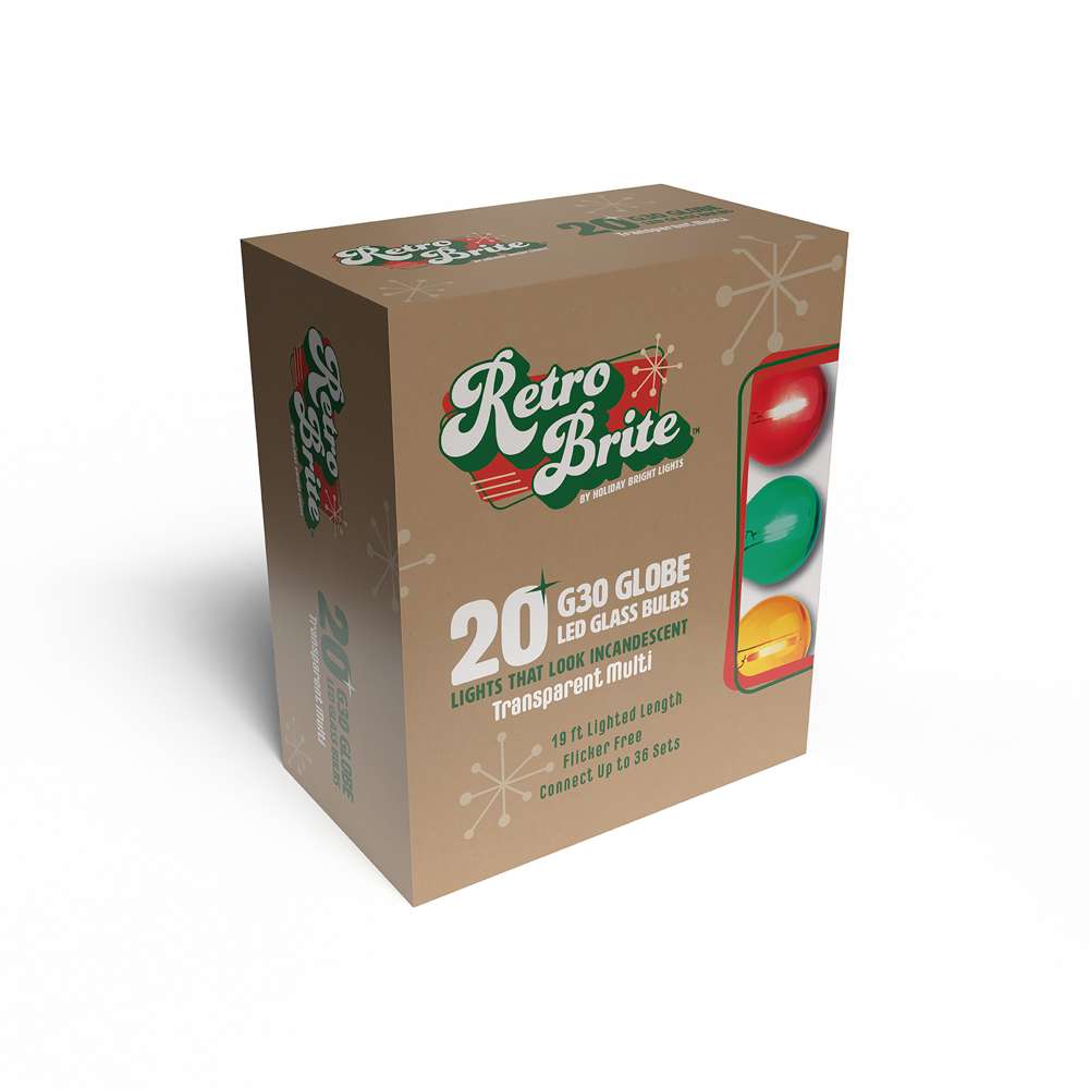 G30 20L Retro Brite Transparent Light Set (Retail Box)