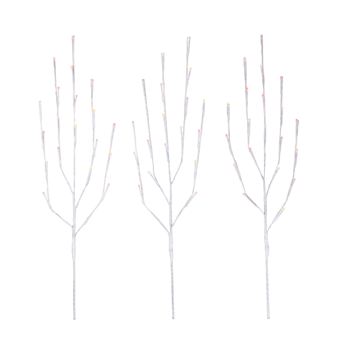 32" 60L Micro Twigs w/ White Wrap (Retail Box)