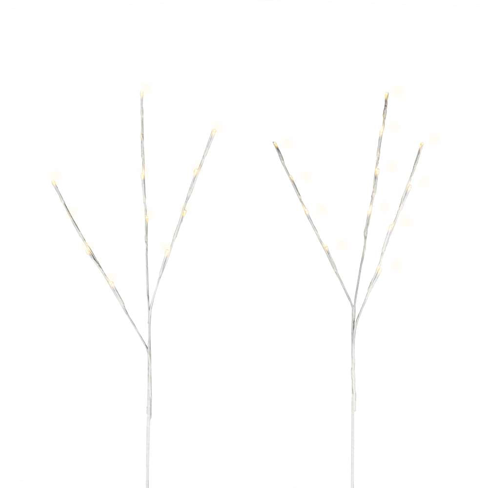 32" 24L Micro Twigs w/ Brown Wrap (Polybag)