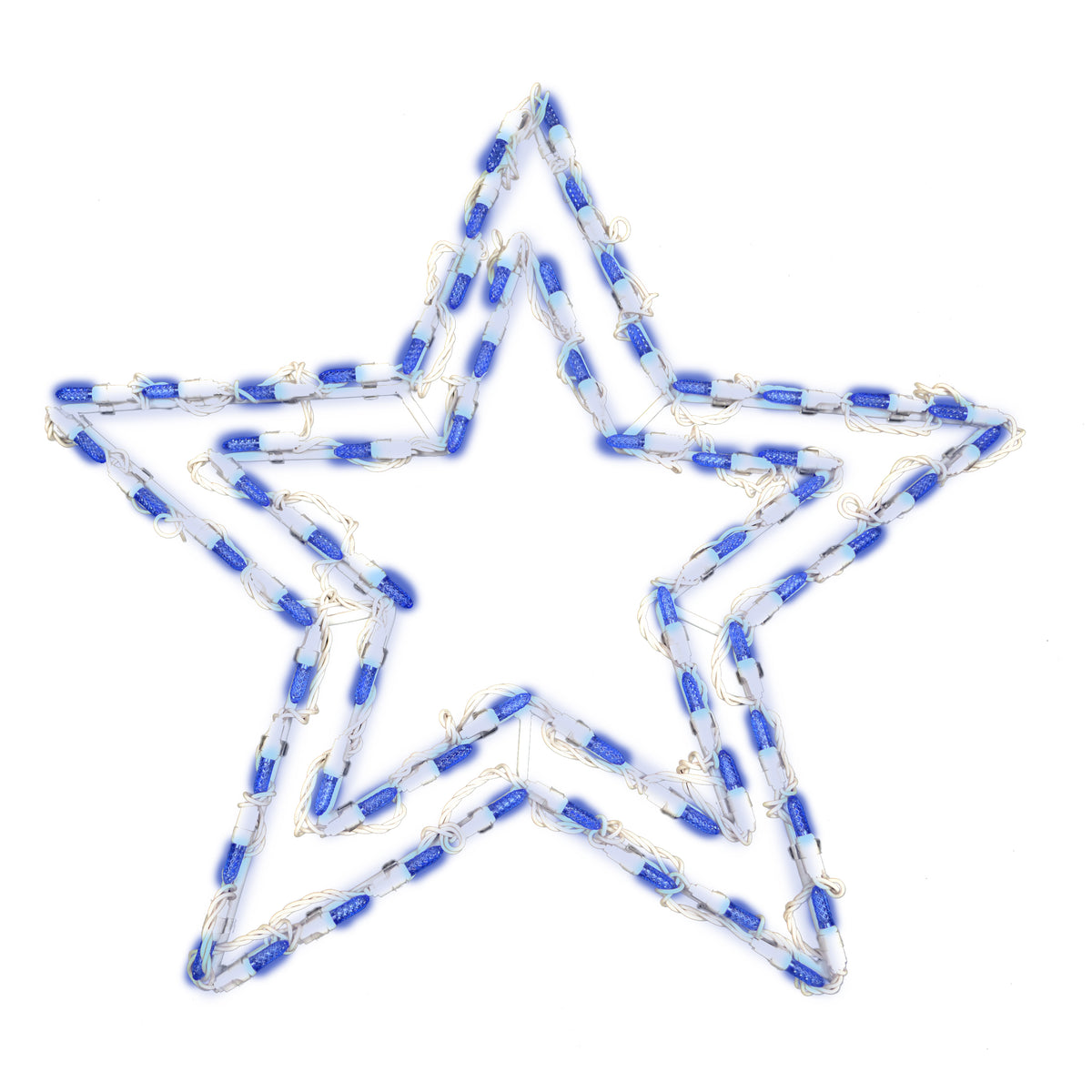 20" Star 2D Wire Frame Decor