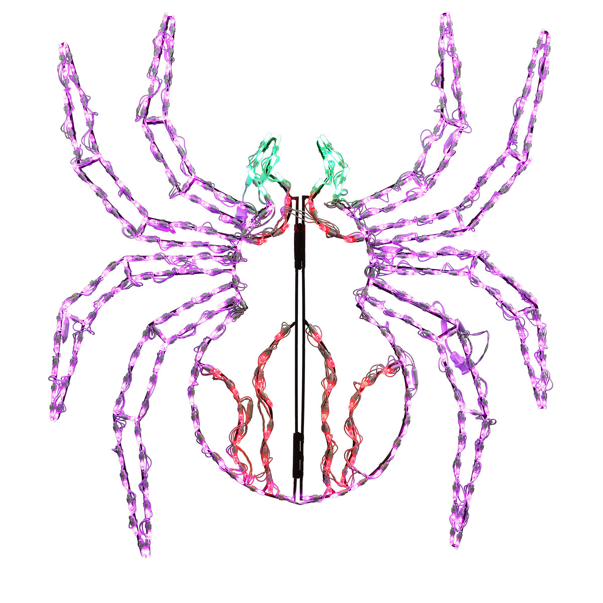 Crawling Spider 2D Wire Frame Decor