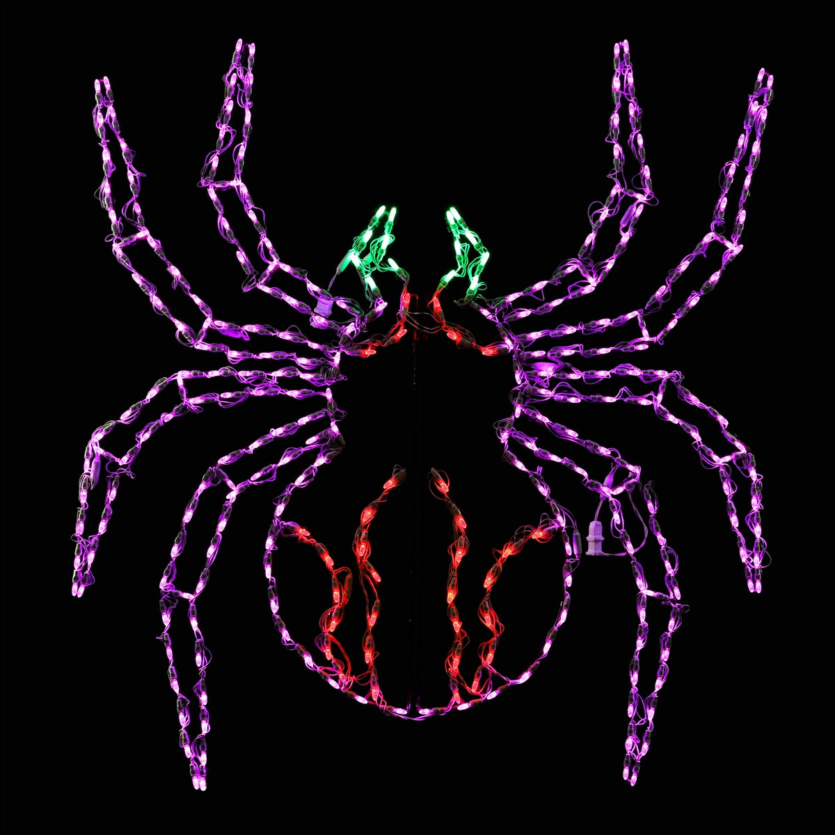 Crawling Spider 2D Wire Frame Decor