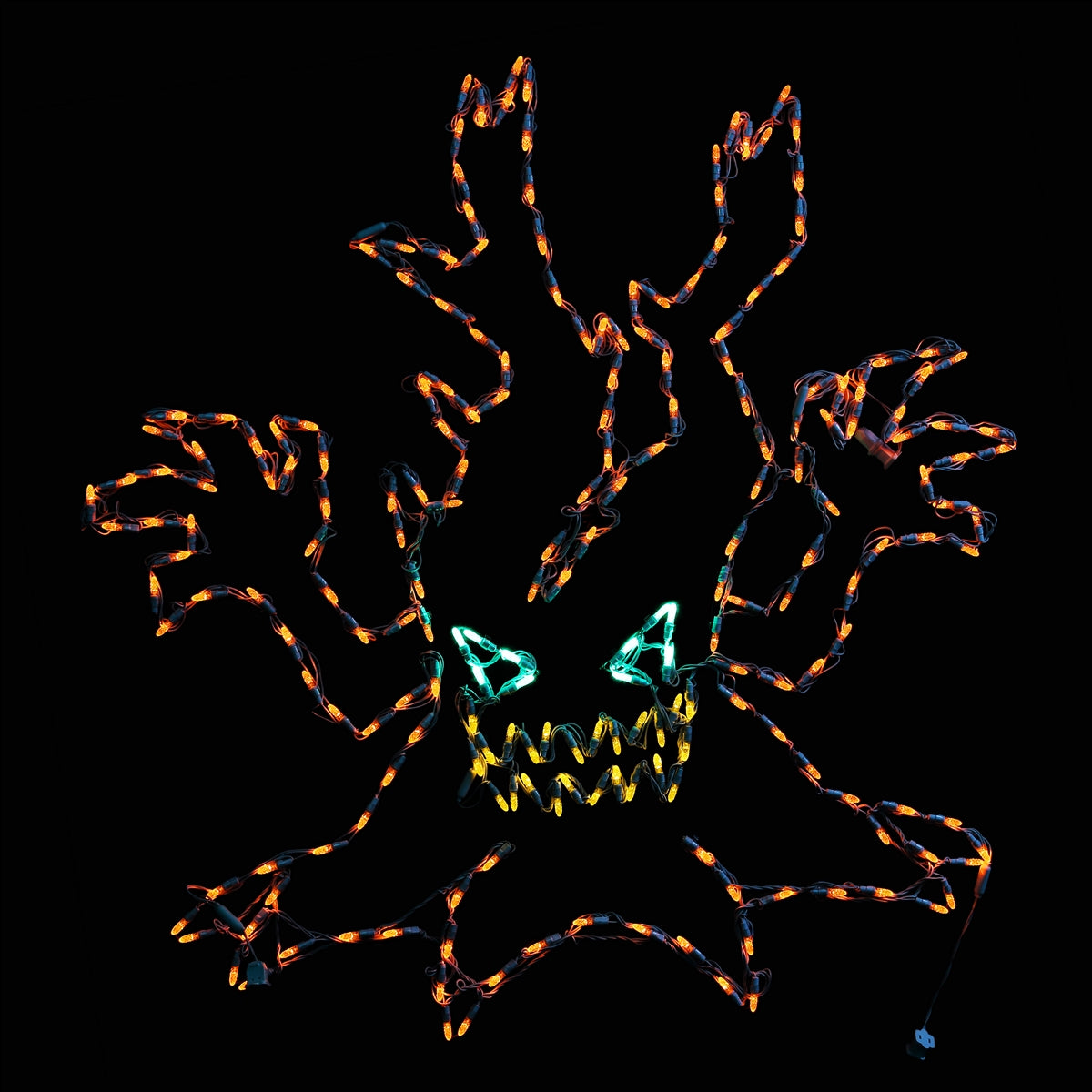 Haunted Tree 2D Wire Frame Decor