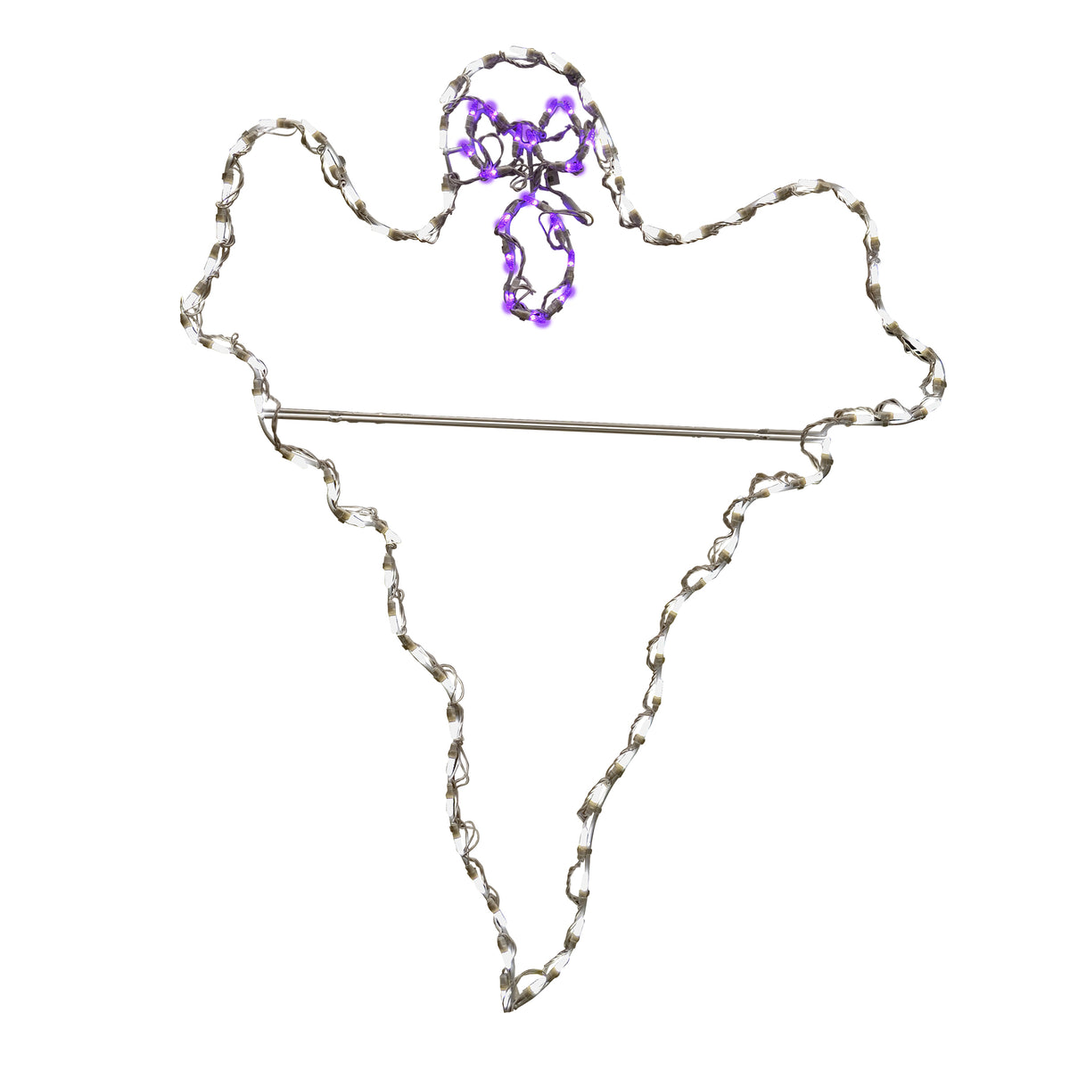 Scary Ghost 2D Wire Frame Decor