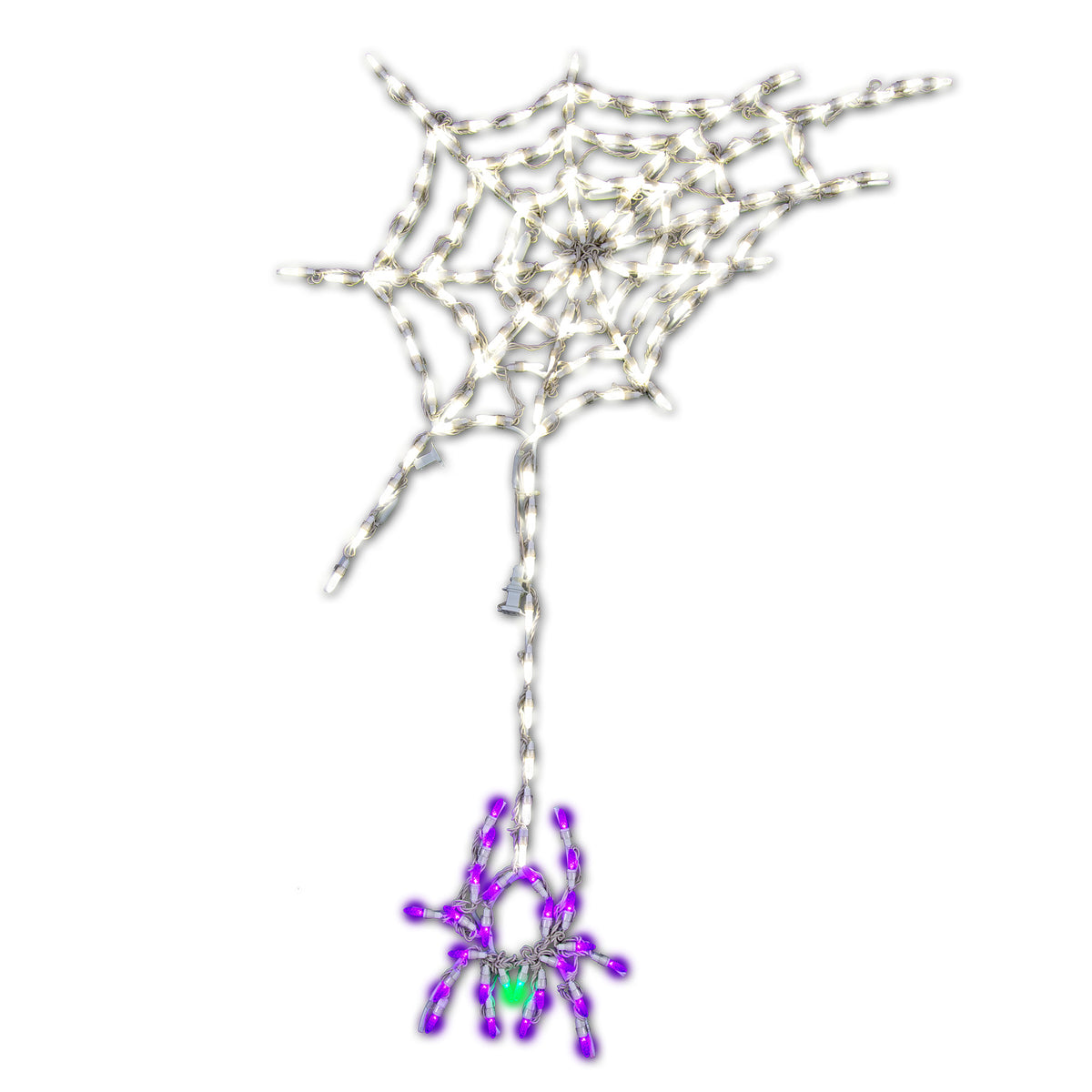 Hanging Spider Web 2D Wire Frame Decor