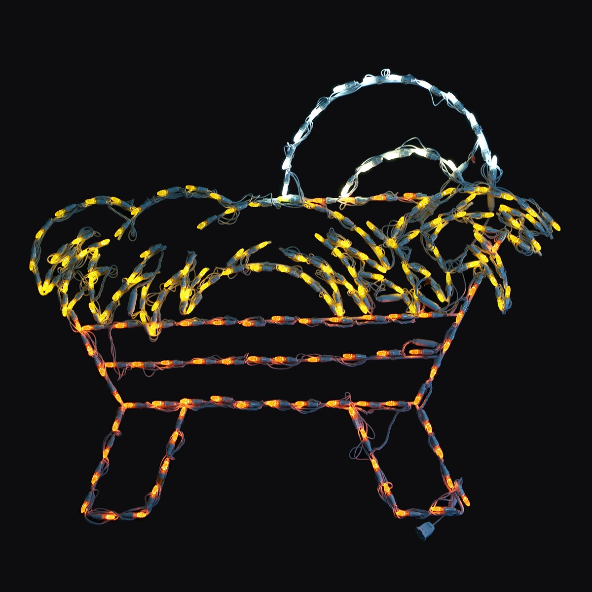 Nativity Jesus 2D Wire Frame Decor