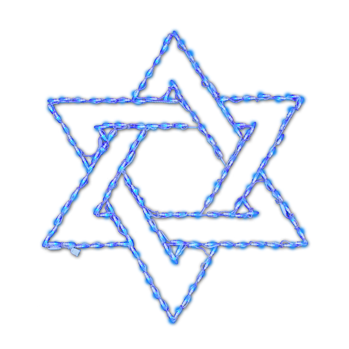 Star of David 2D Wire Frame Decor